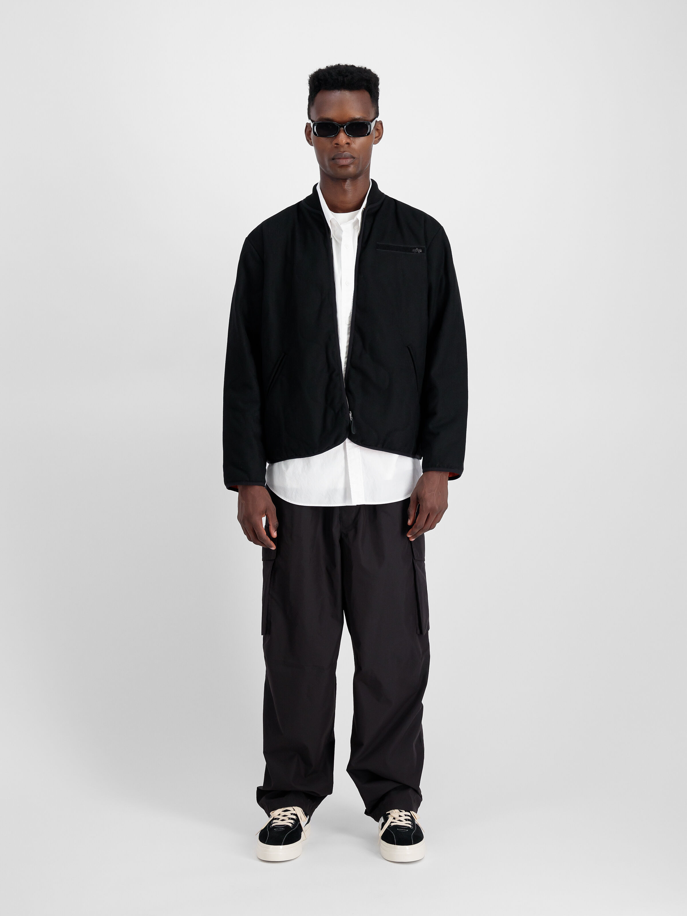Quilted Liner Wool Outdoor Jacket black 148113_03_2_model_00001_99064