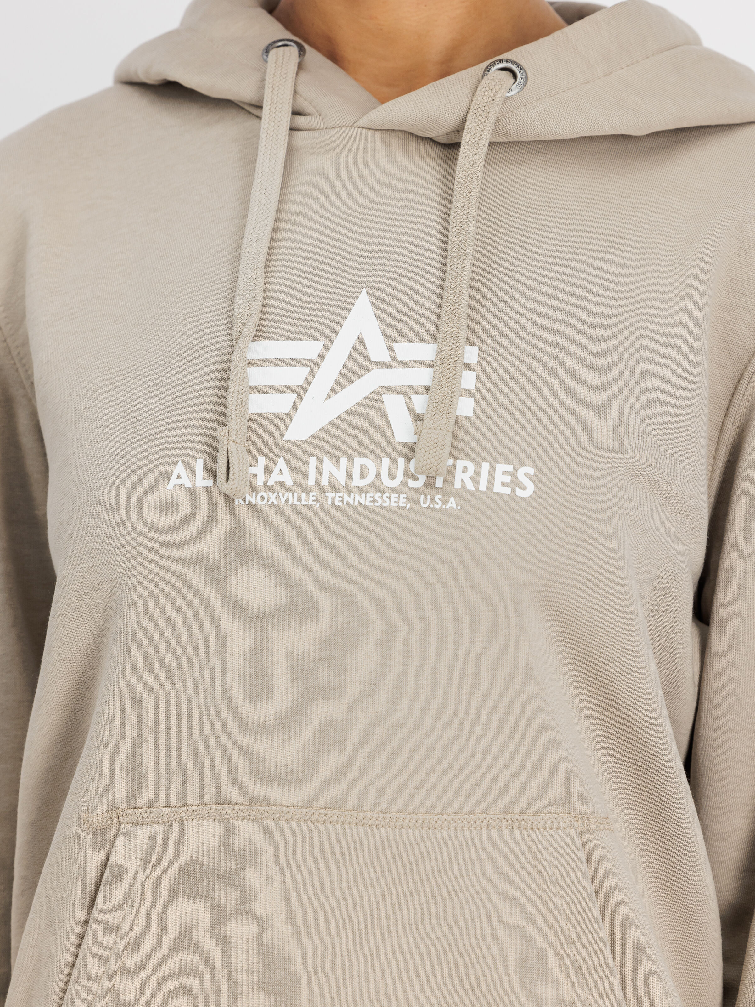 New Basic Big Logo Hoodie Women vintage sand 196032_679_3_detail_00001_112496