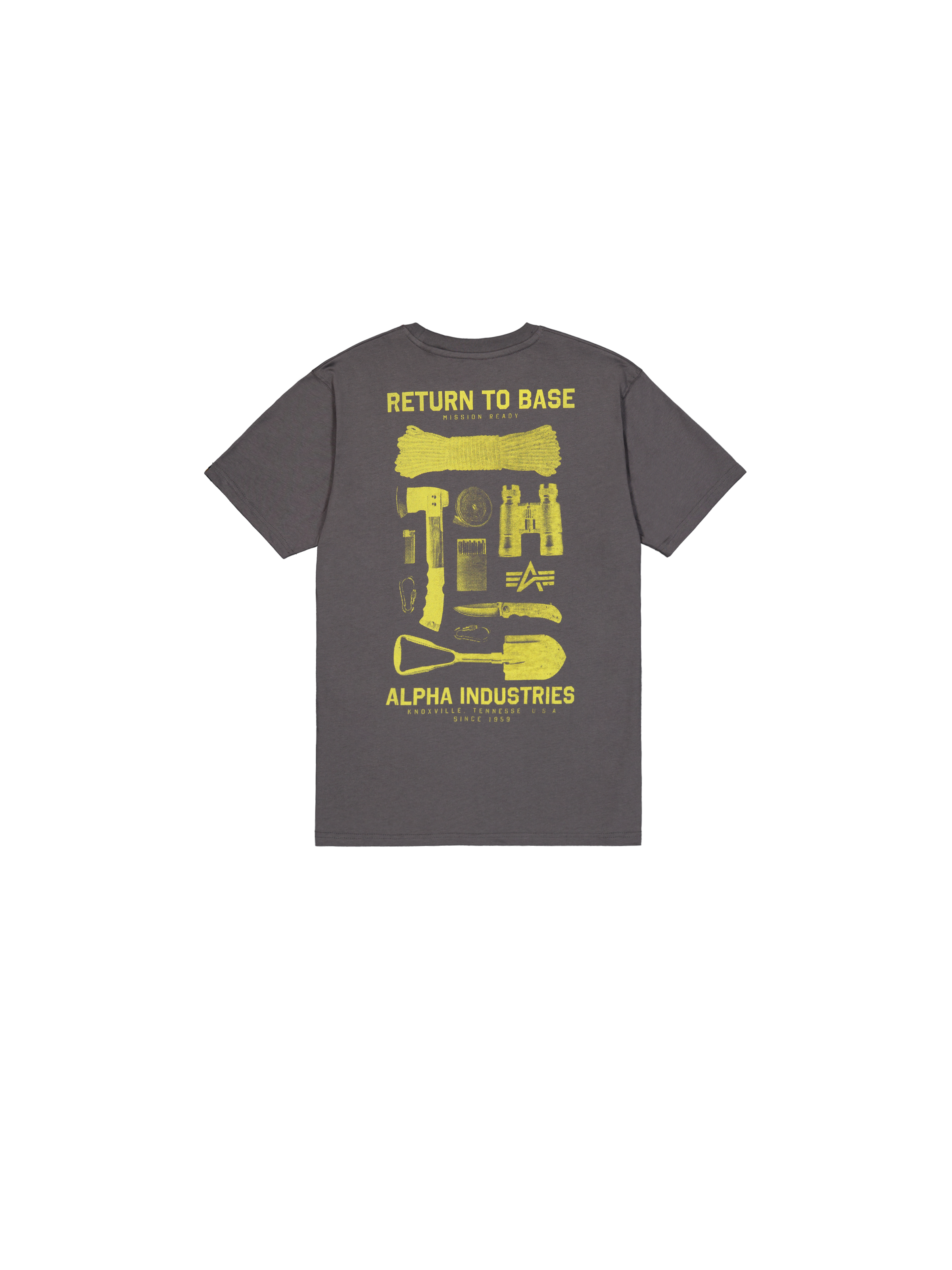 Return To Base T-Shirt vintage grey 266506_684_1_flatlay_00002_179968