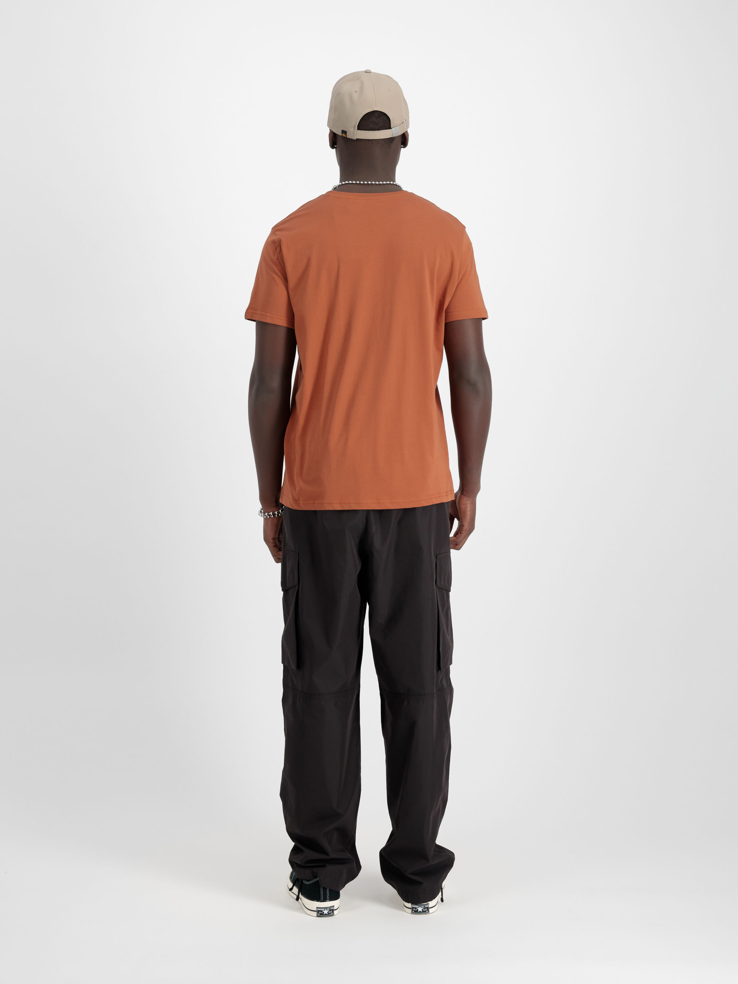 Basic Small Logo T-Shirt hazel brown 188505_709_2_model_00002_126411