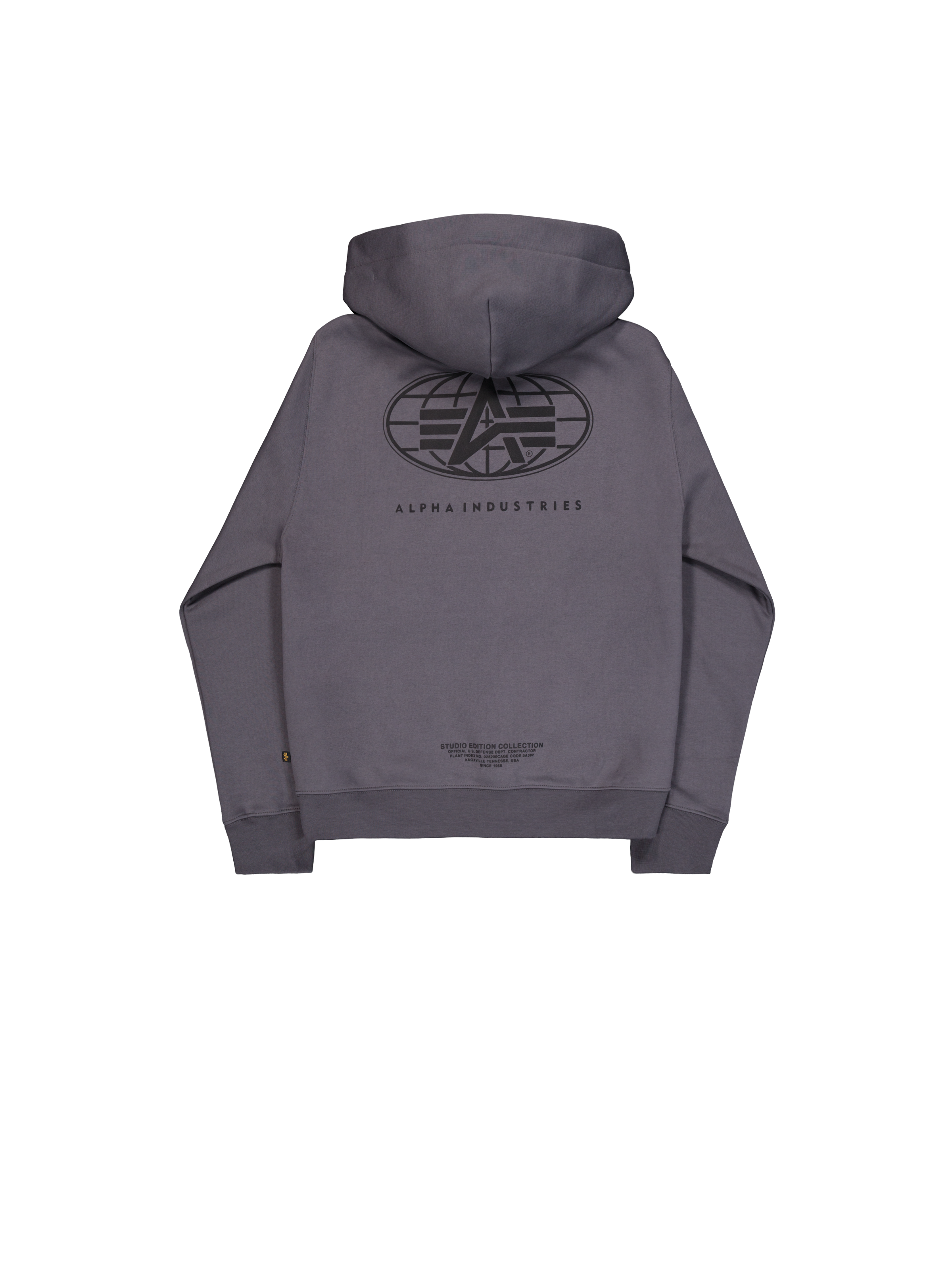 World Logo Backprint Hoodie vintage grey 258337_684_1_flatlay_00002_164783