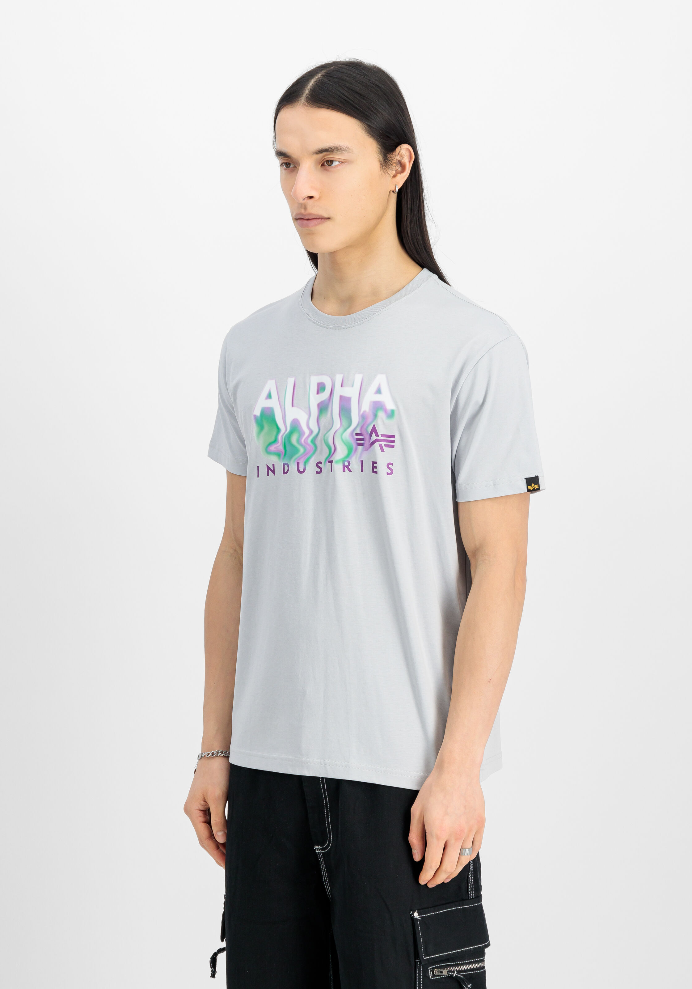 Nebula T-Shirt pastel grey 156554_666_2_model_00003_146726