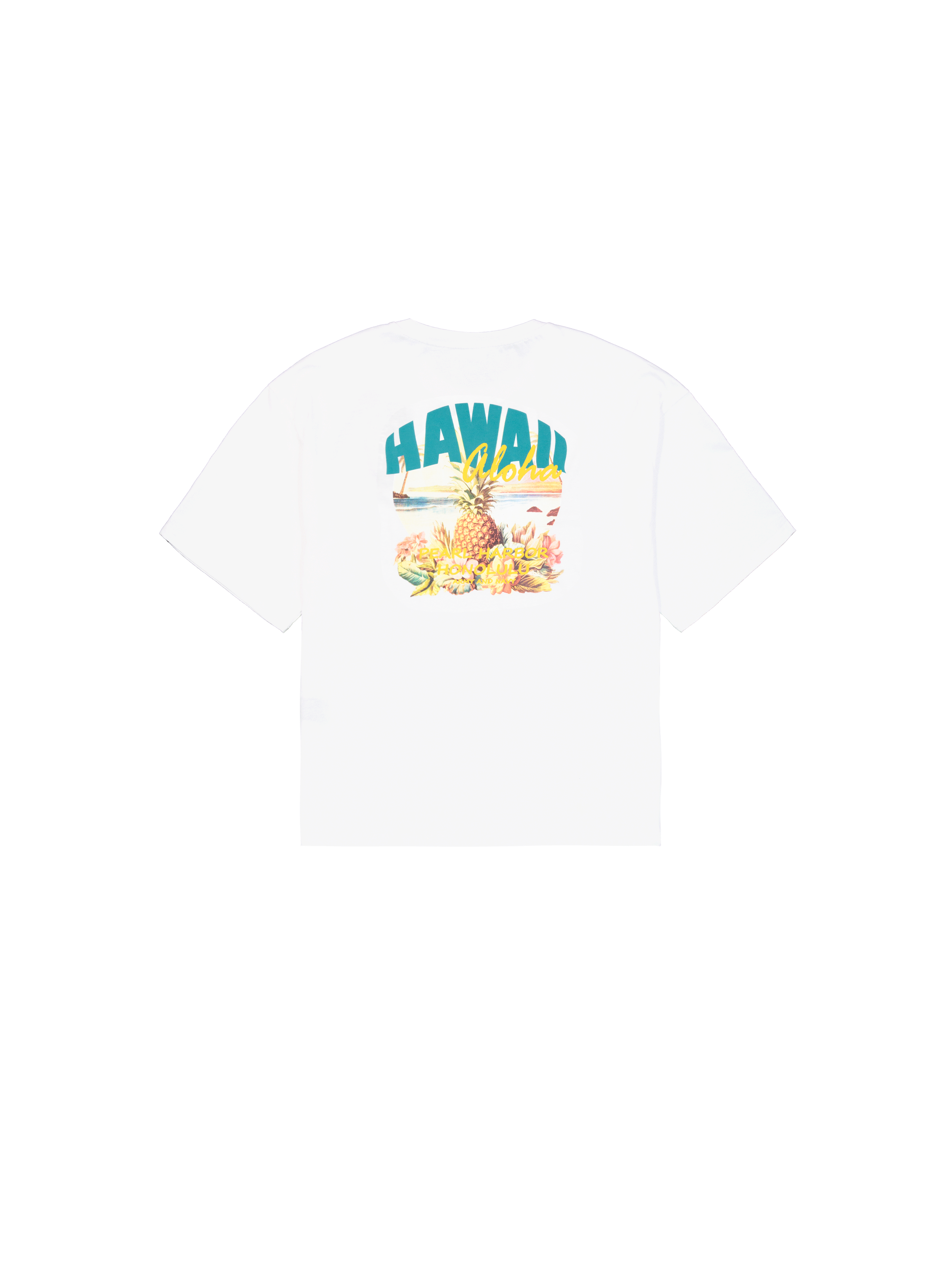 Hawaii Aloha Backprint T-Shirt white 156535_09_1_flatlay_00002_142601