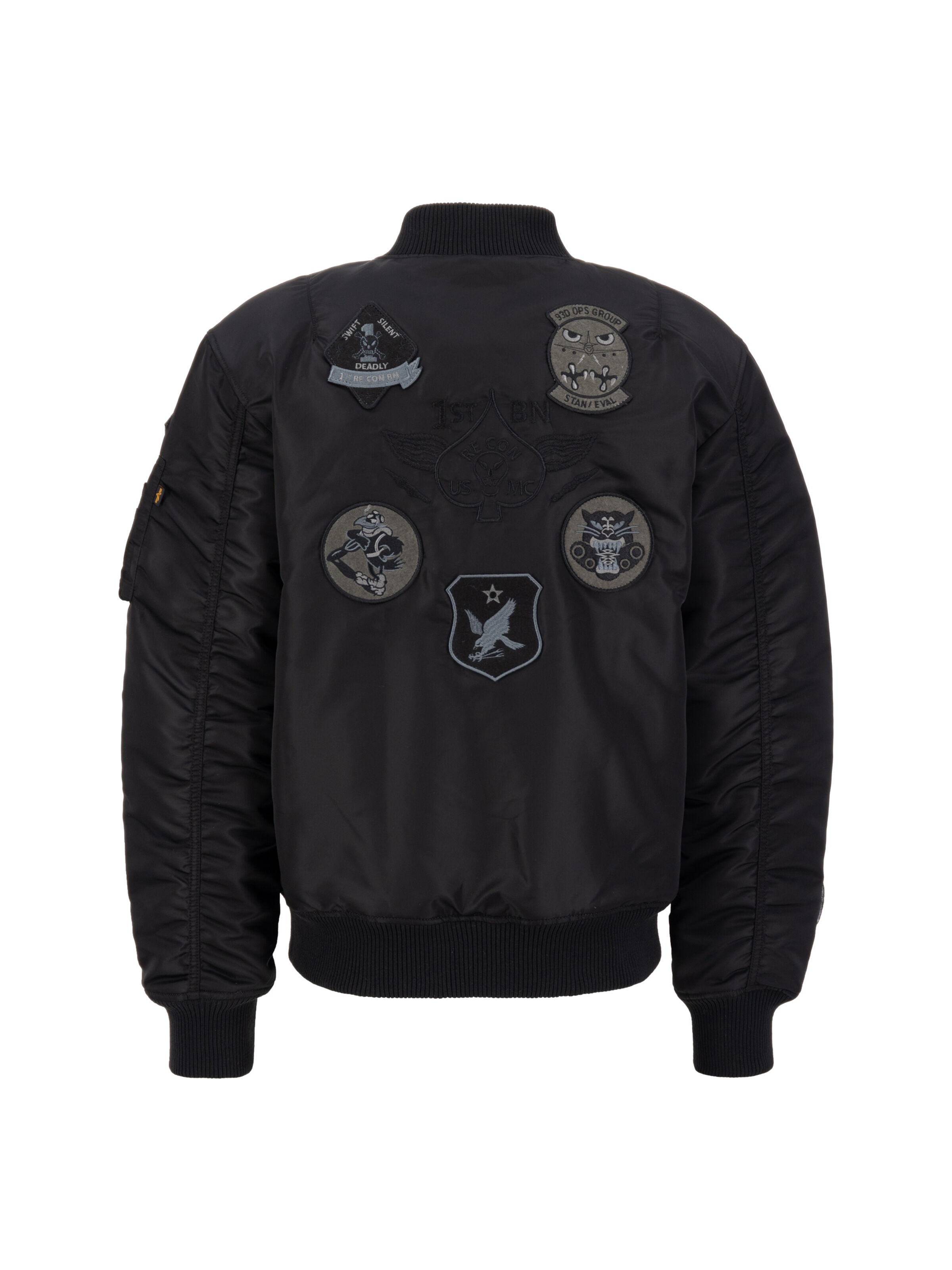 MA-1 Patch Bomber Jacket black/black 138104_515_002_182502