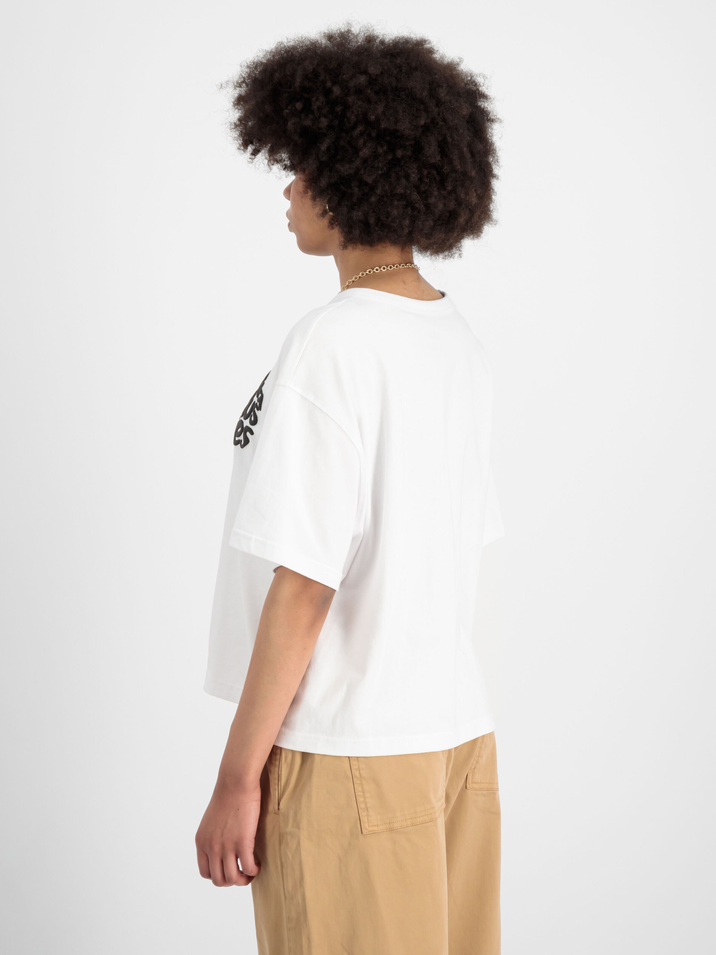 Logo T-Shirt Women white 148065_09_2_model_00004_99257