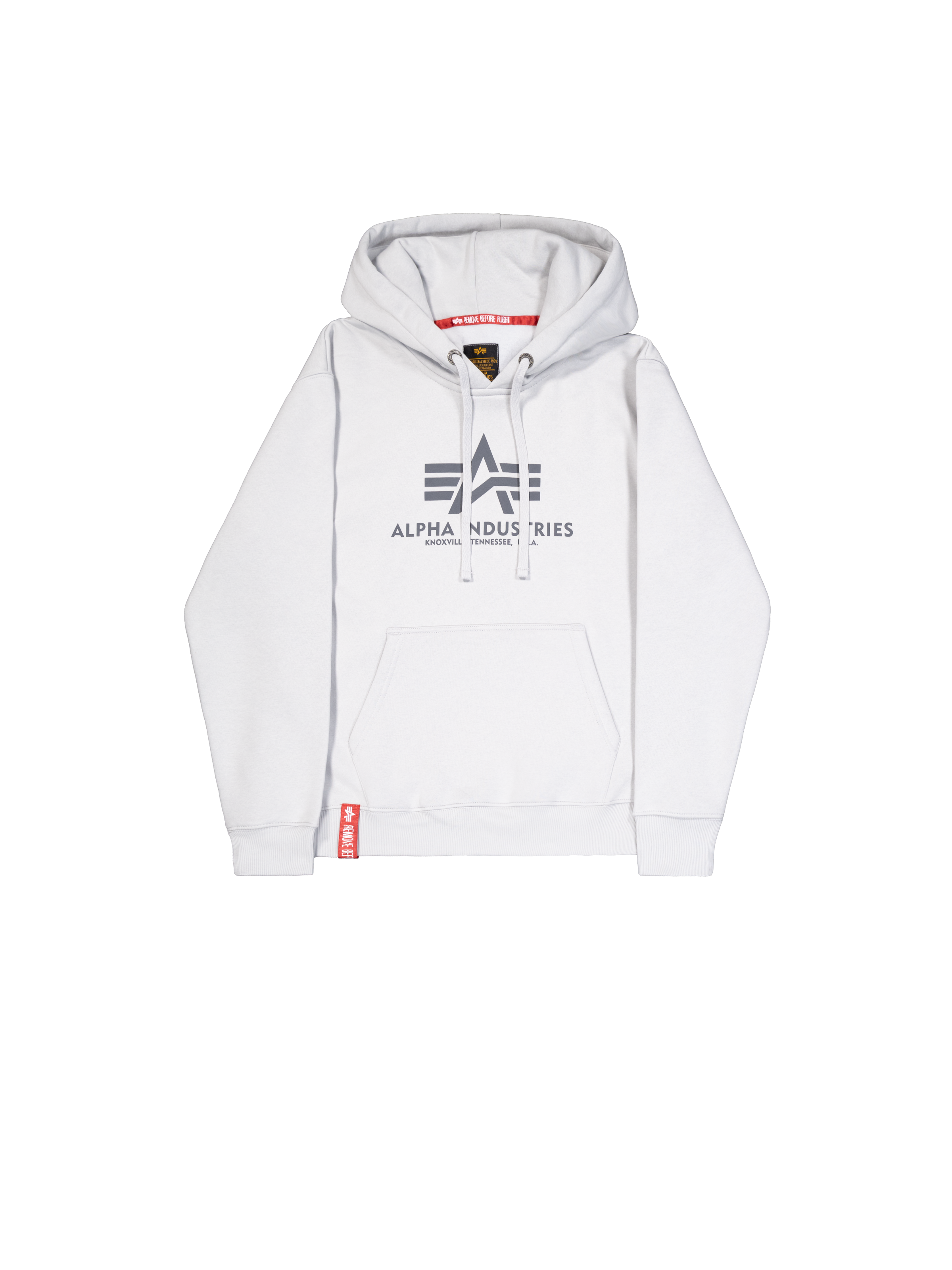 Basic Hoodie pastel grey