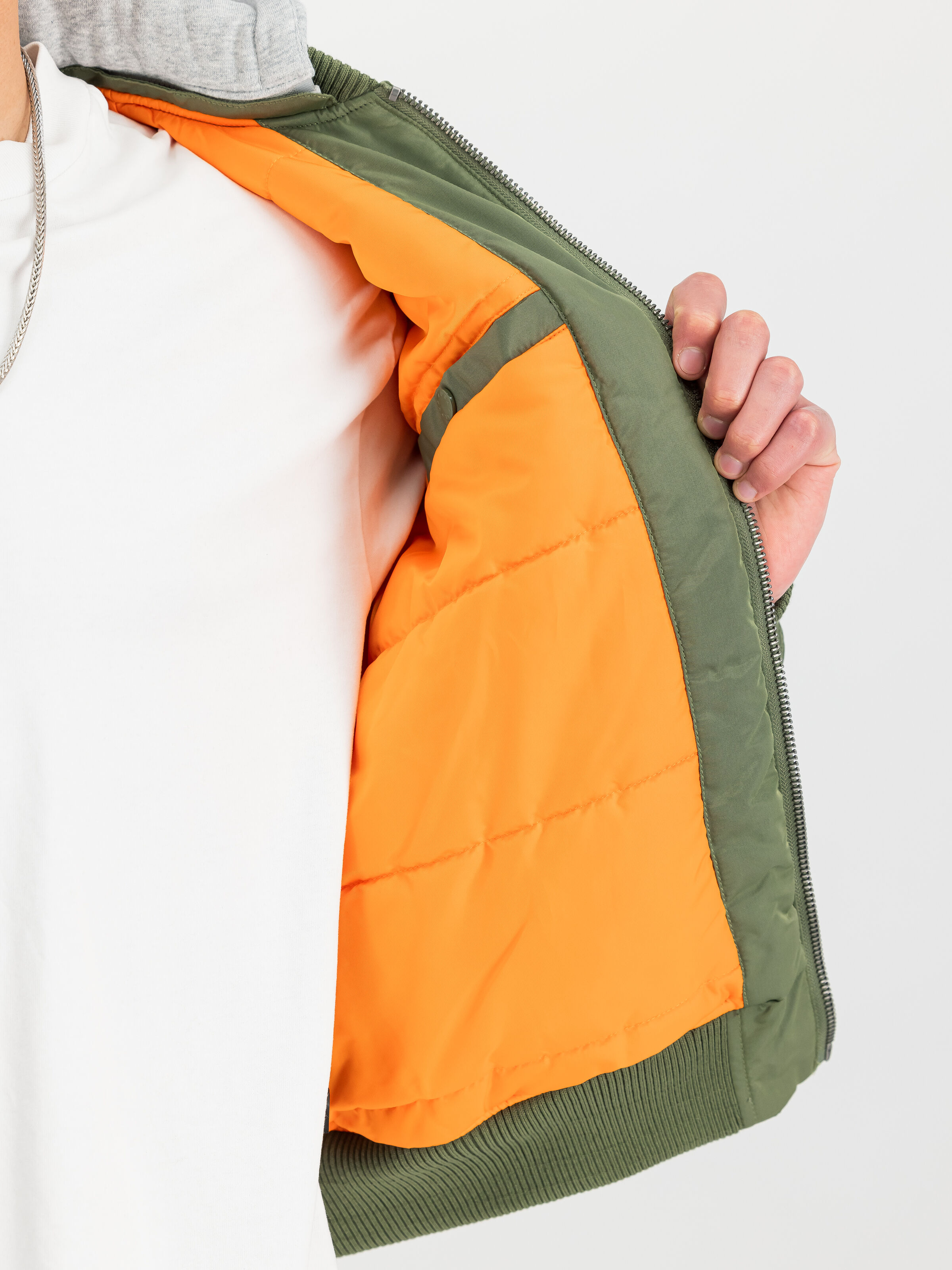 MA-1 TT Hood Two Tone Cold Weather Bomber Jacket sage-green 258100_01_3_detail_00002_161512