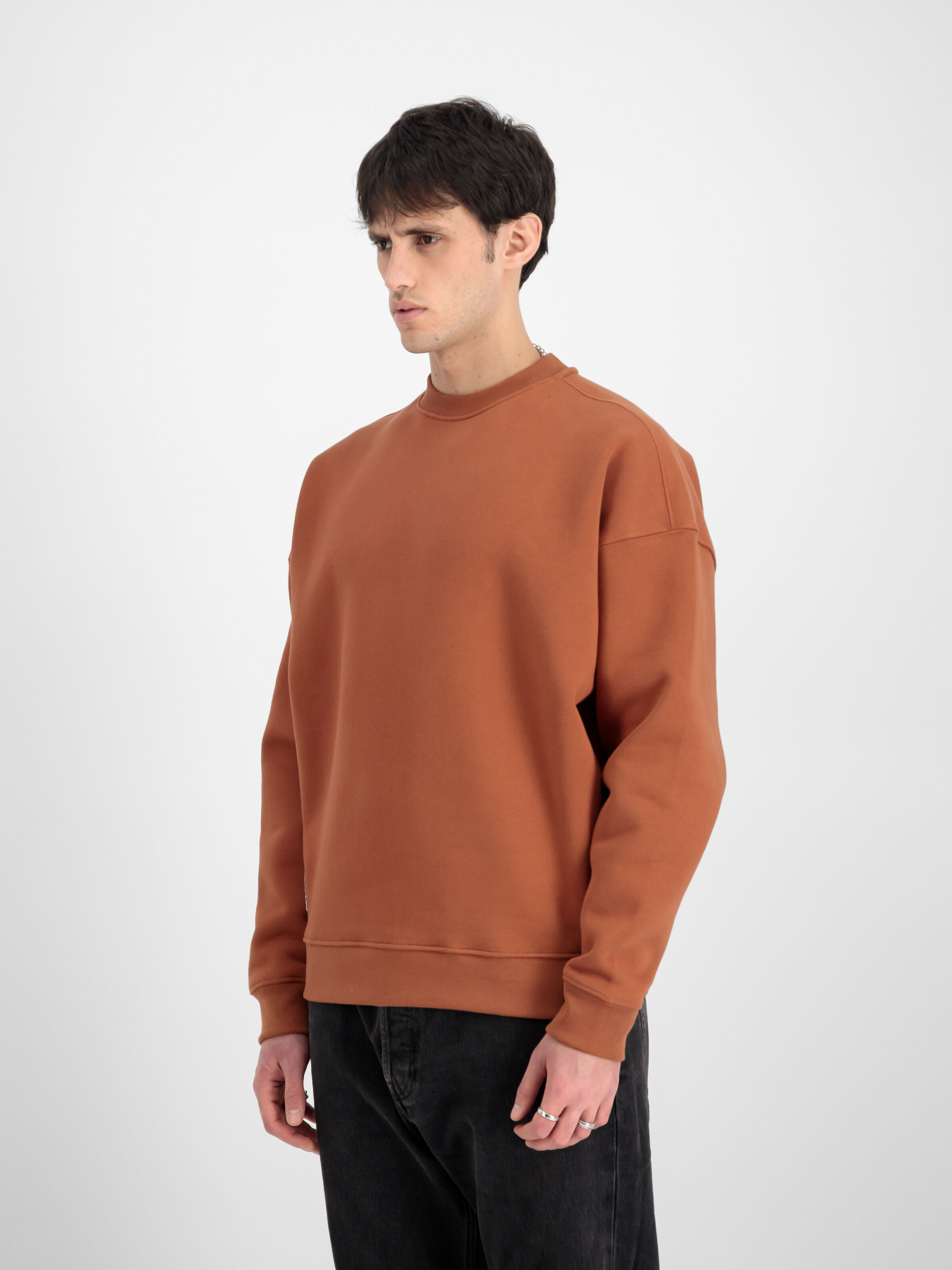 Logo Backprint Sweatshirt hazel brown 146304_709_2_model_00003_126294