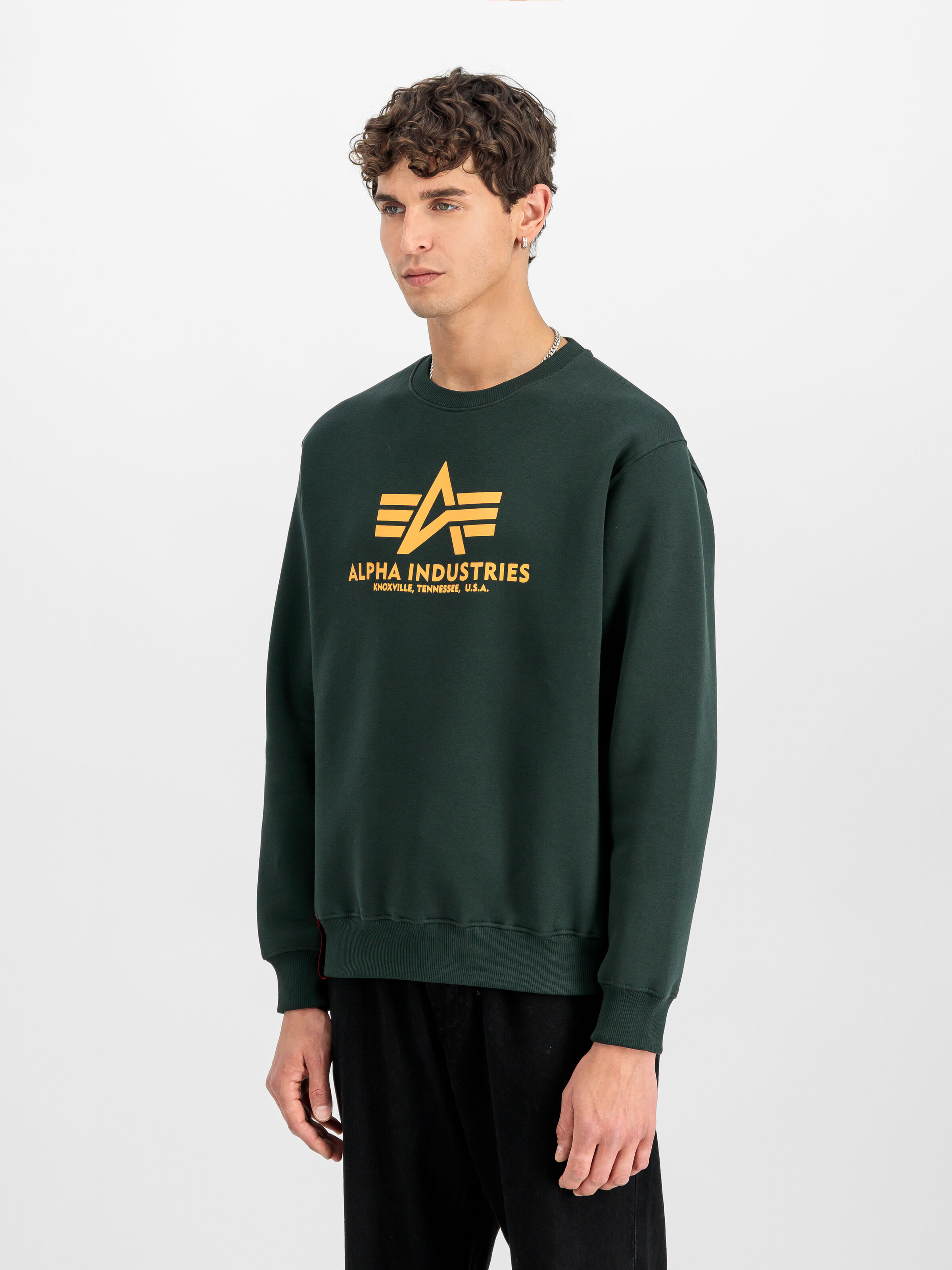 Basic Big Logo Sweatshirt dark petrol 178302_353_2_model_00002_189743