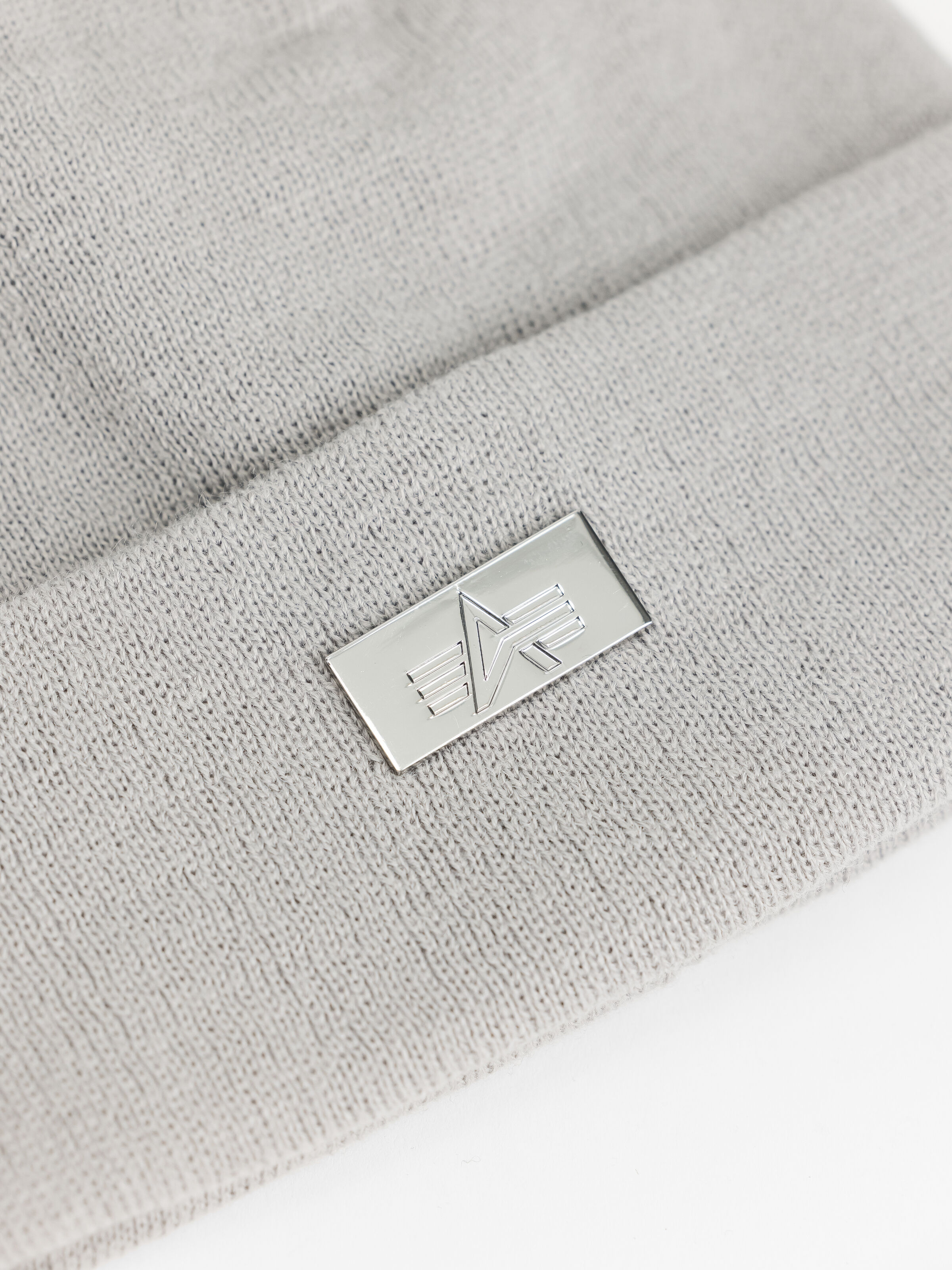 Metal Label Beanie silver 268915_31_3_detail_00001_246143