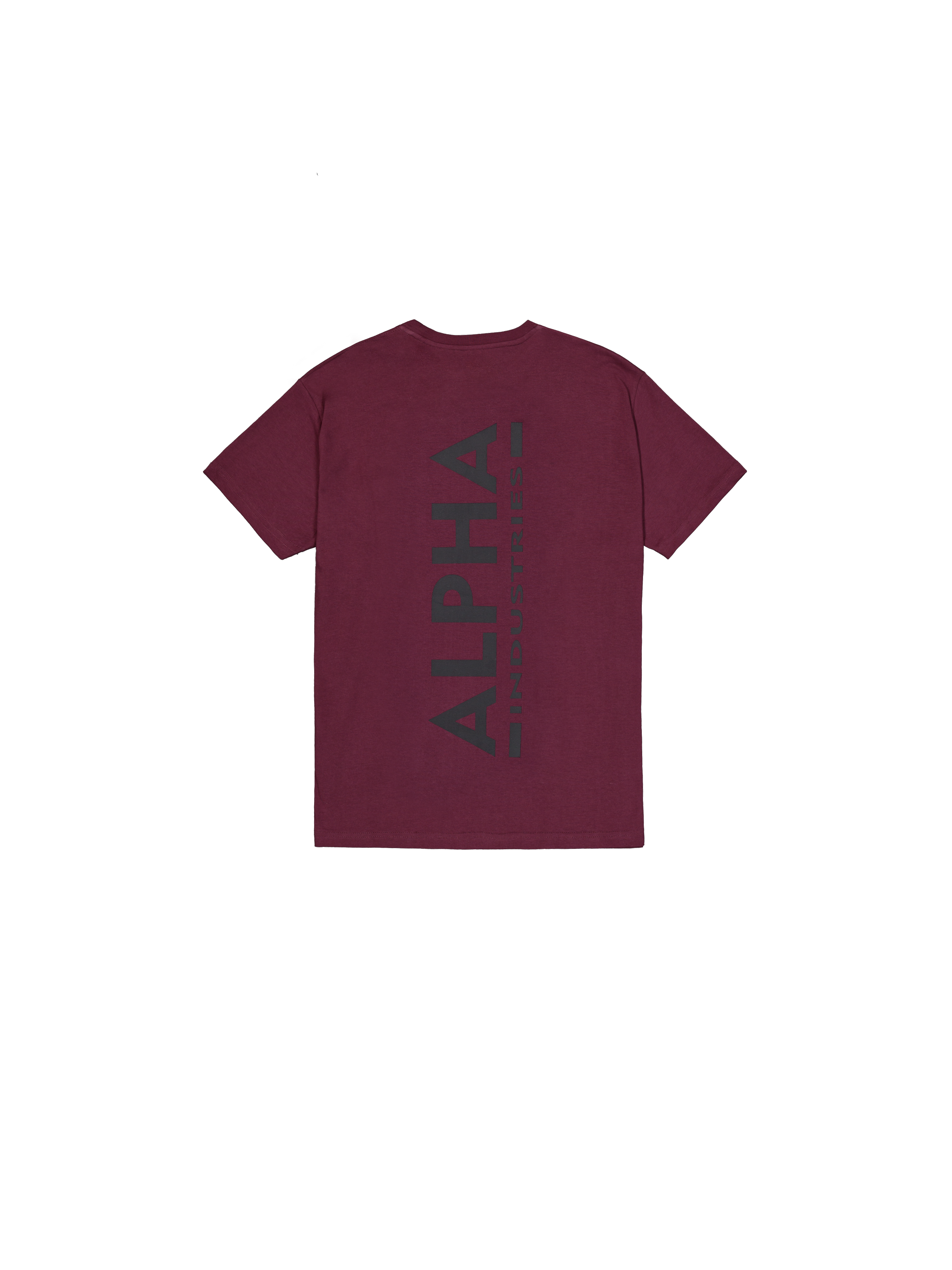 Backprint T-Shirt dark cherry 128507_608_1_flatlay_00002_160648