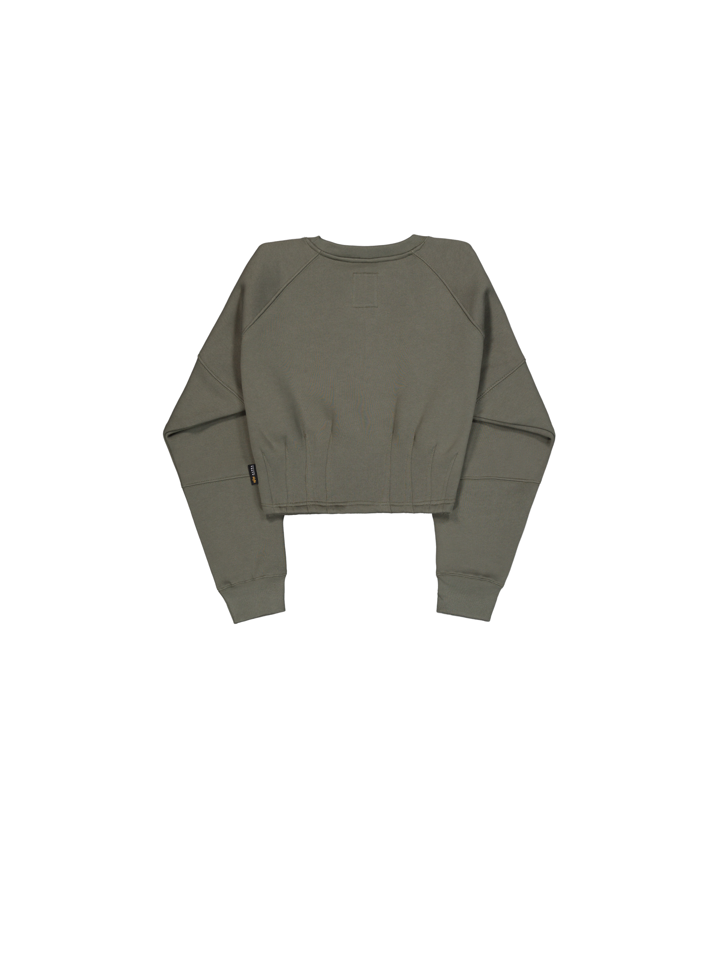 Waisted Sweatshirt Women dark olive 148031_142_1_flatlay_00002_103653