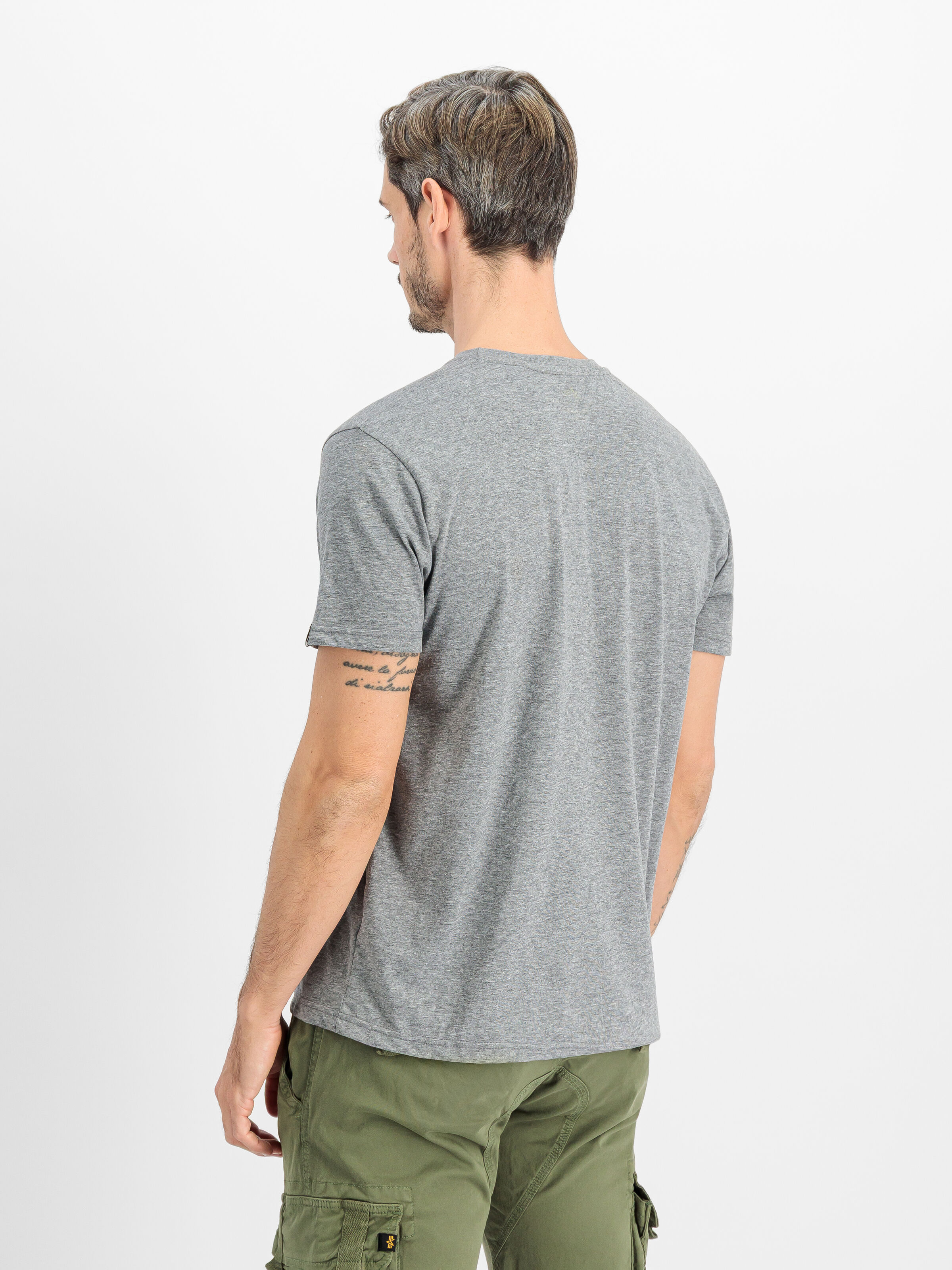 Basic Big Logo T-Shirt charcoal heather 100501_315_2_model_00003_214748