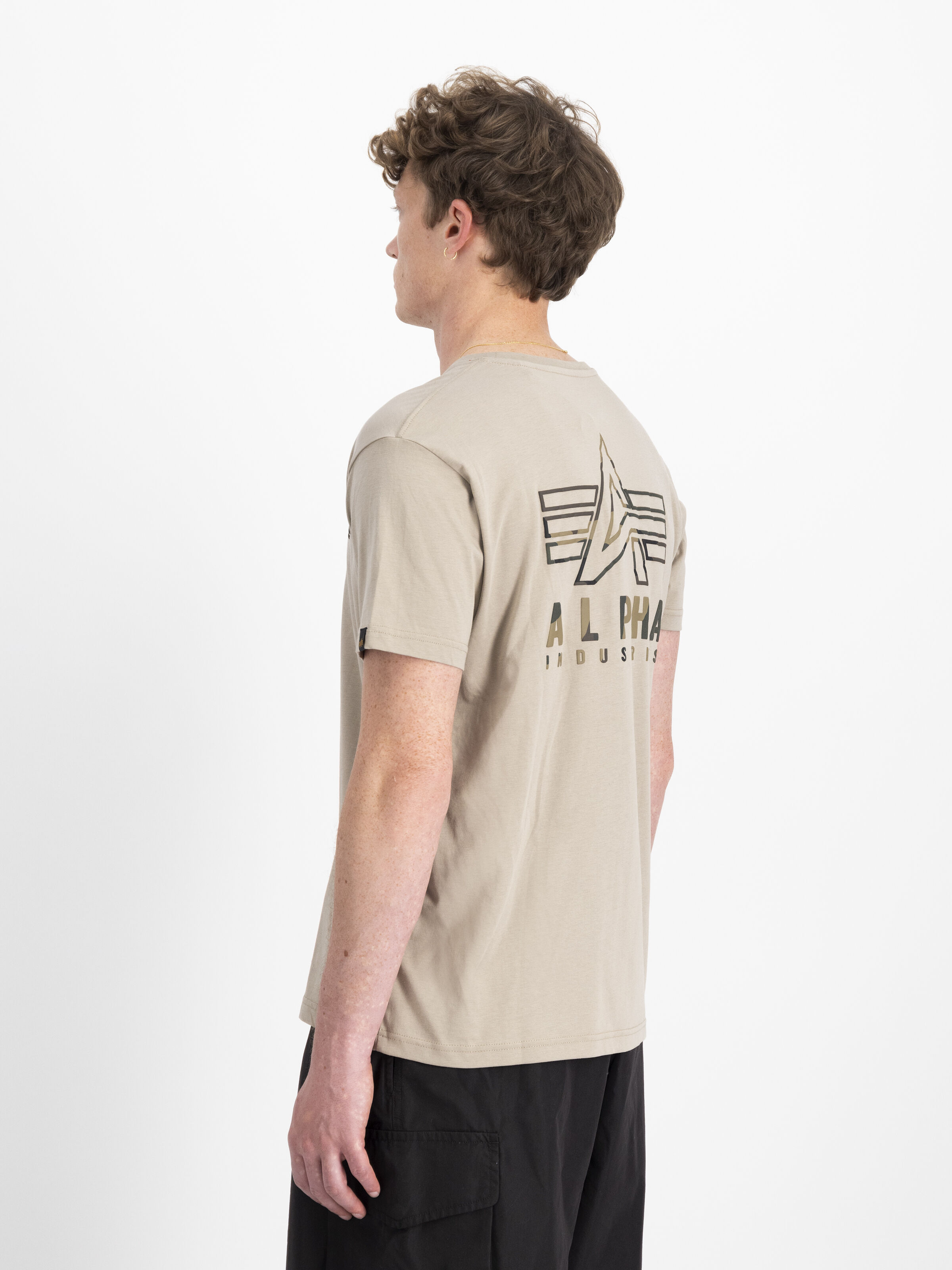 Camo Logo Puff Print Backprint T-Shirt vintage sand 148522_679_2_model_00004_98049