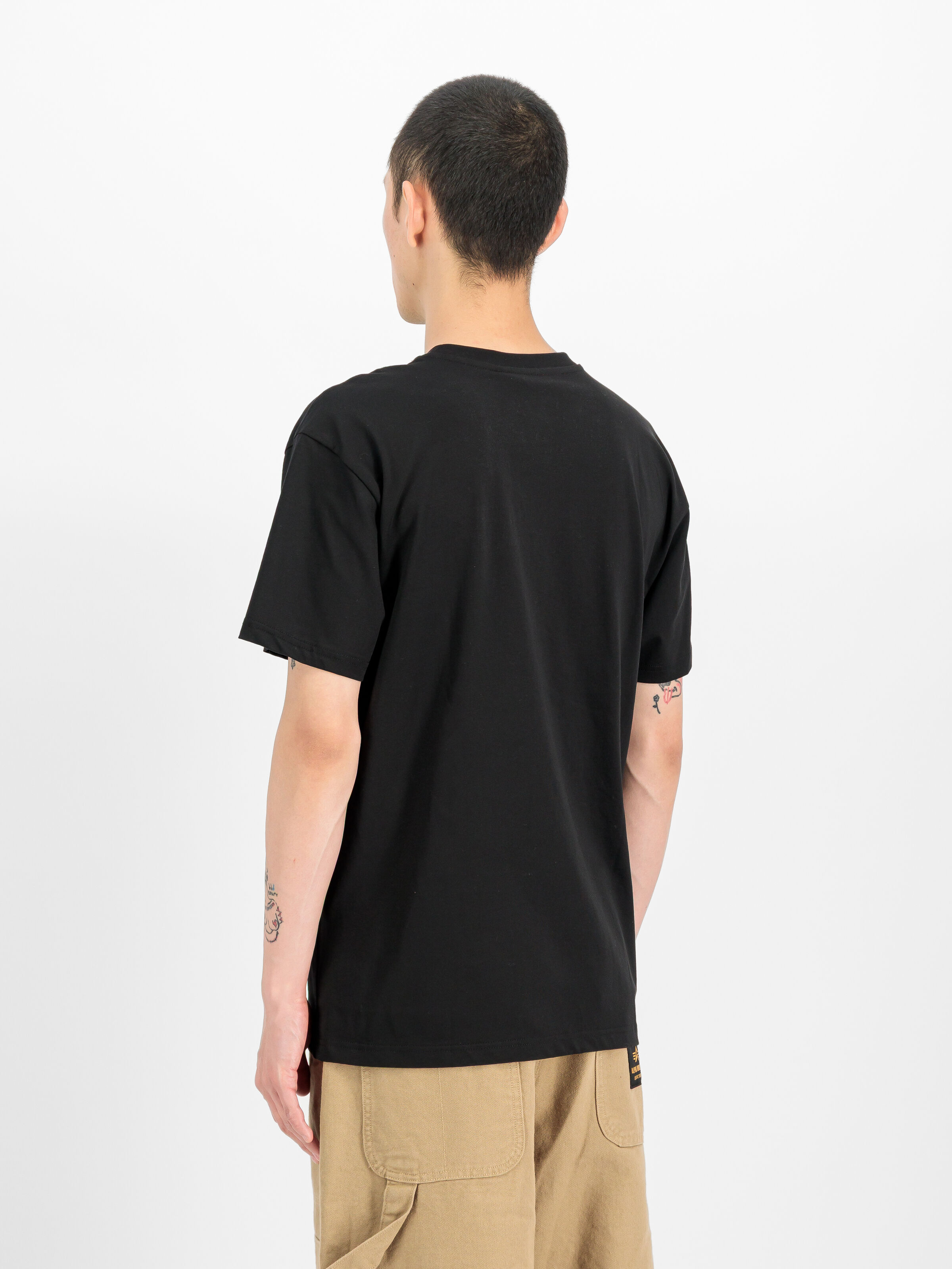 Washed Out Logo T-Shirt black 268512_03_2_model_00003_243318