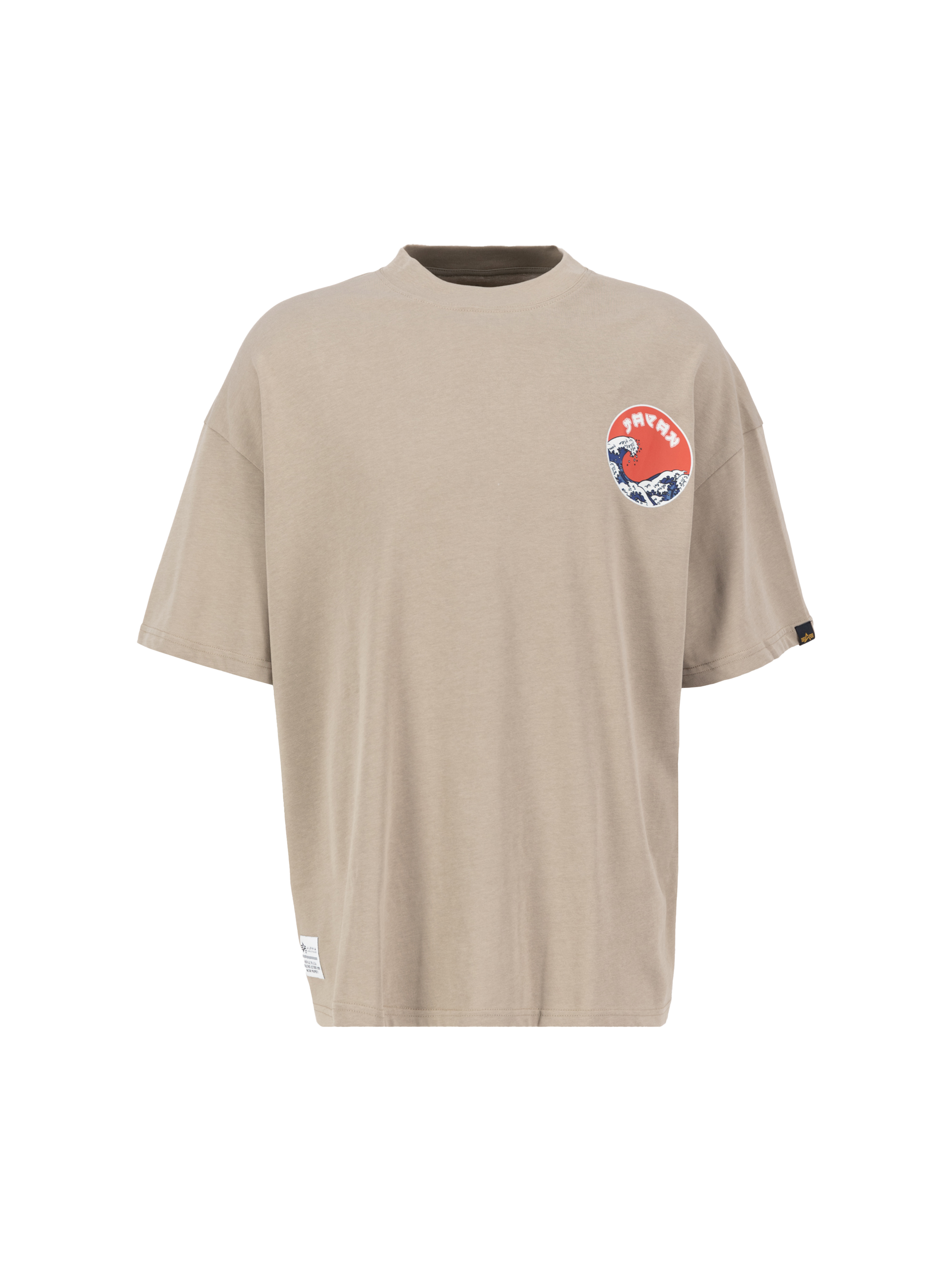 Japan Wave Warrior T-Shirt vintage sand 146513_679_1_flatlay_00001_217182.png