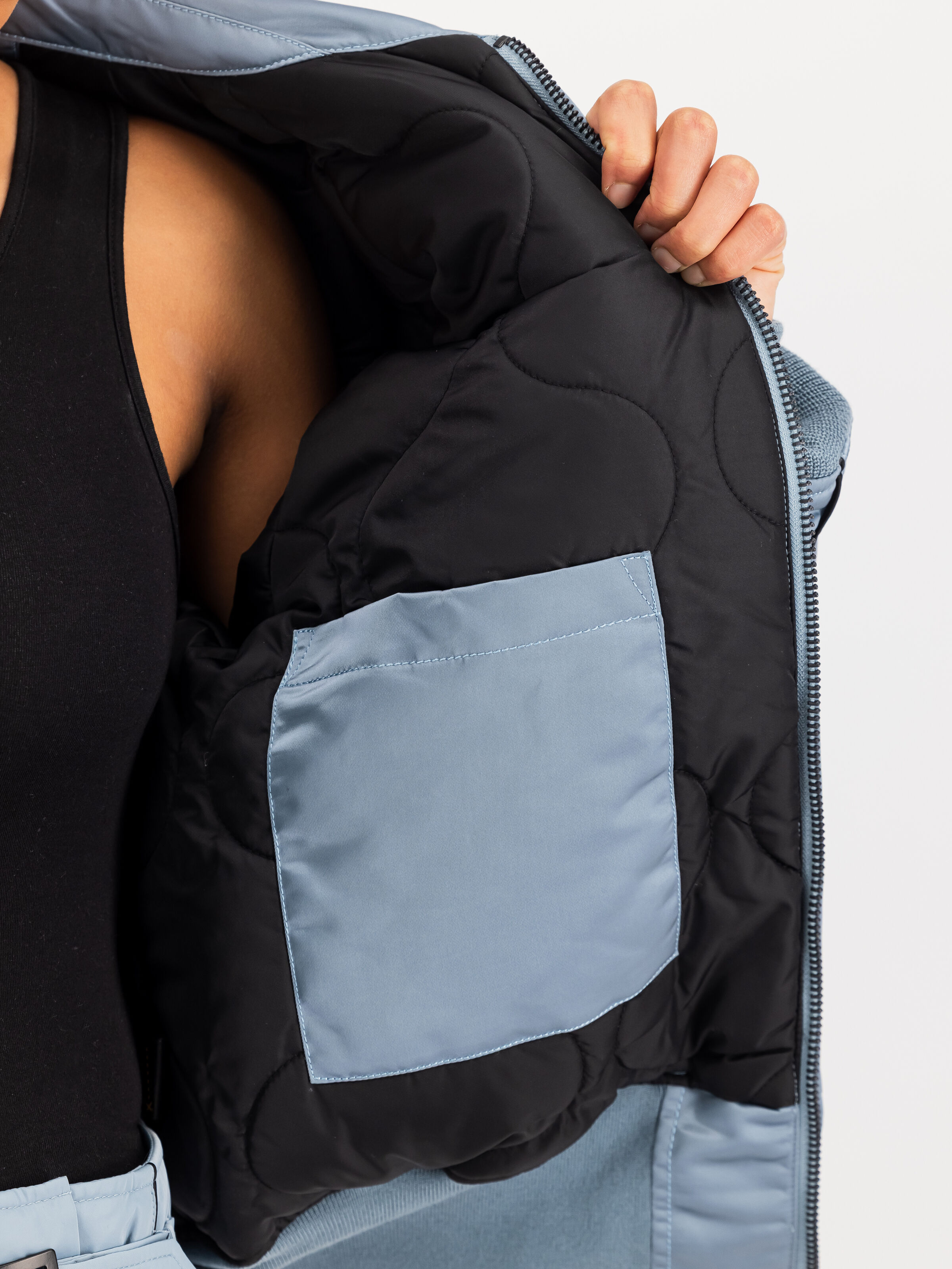 ALPHA x PEGGY GOU CWU-45 Bomber Jacket greyblue 258000_134_3_detail_00002_202270