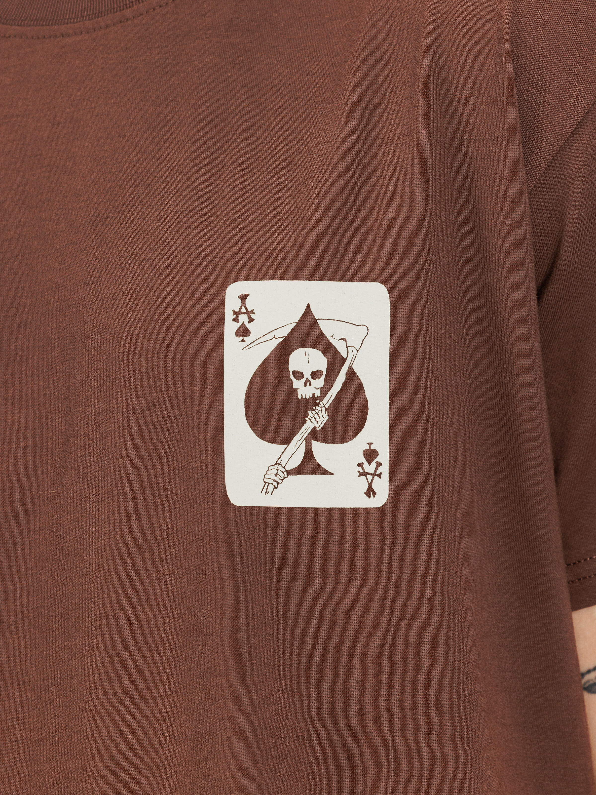 Skull Ops T-Shirt powder brown 268509_204_3_detail_00001_246129