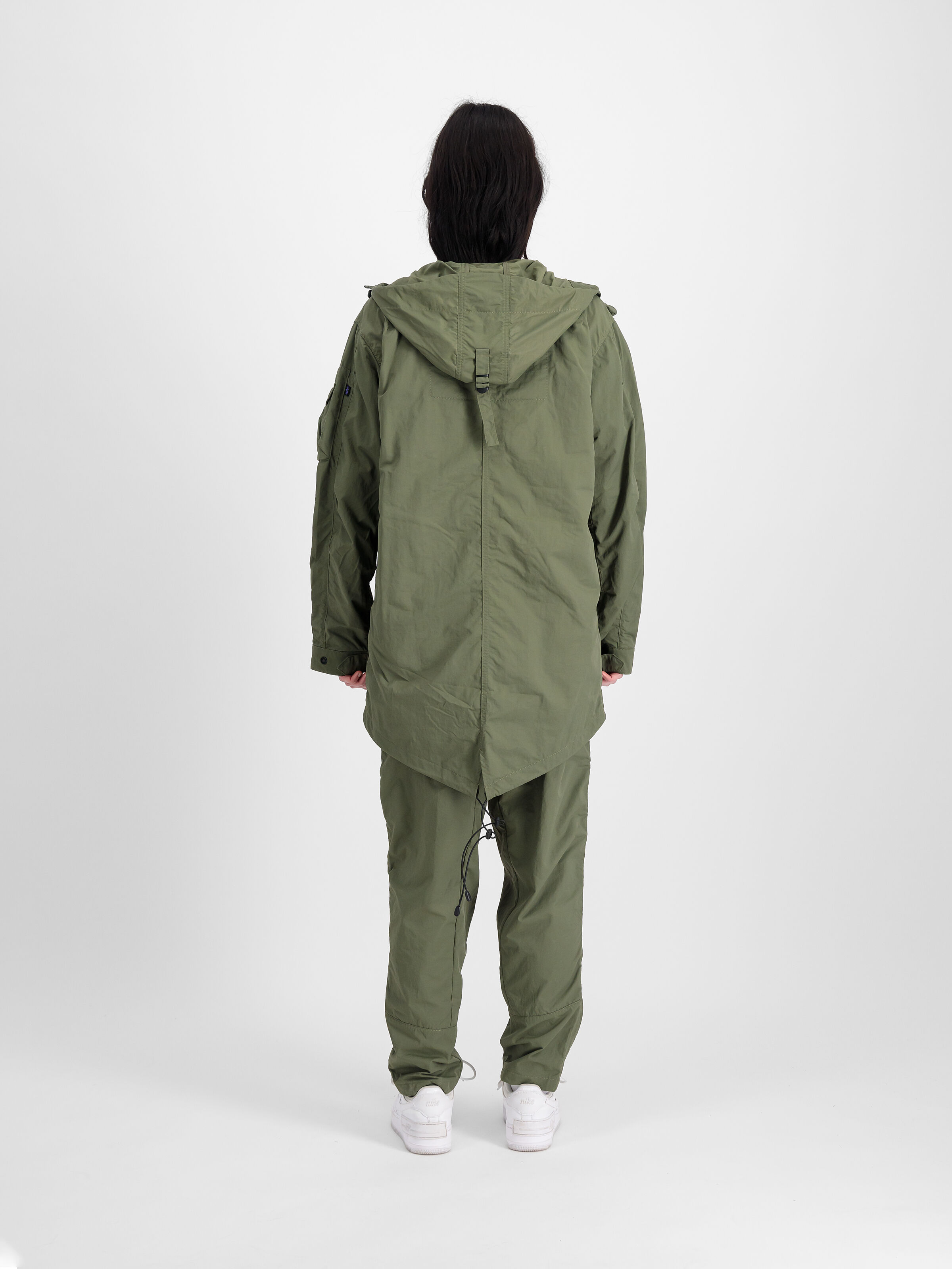 Utility UV Fishtail Jacket sage-green 146117UV_01_2_model_00002_102824