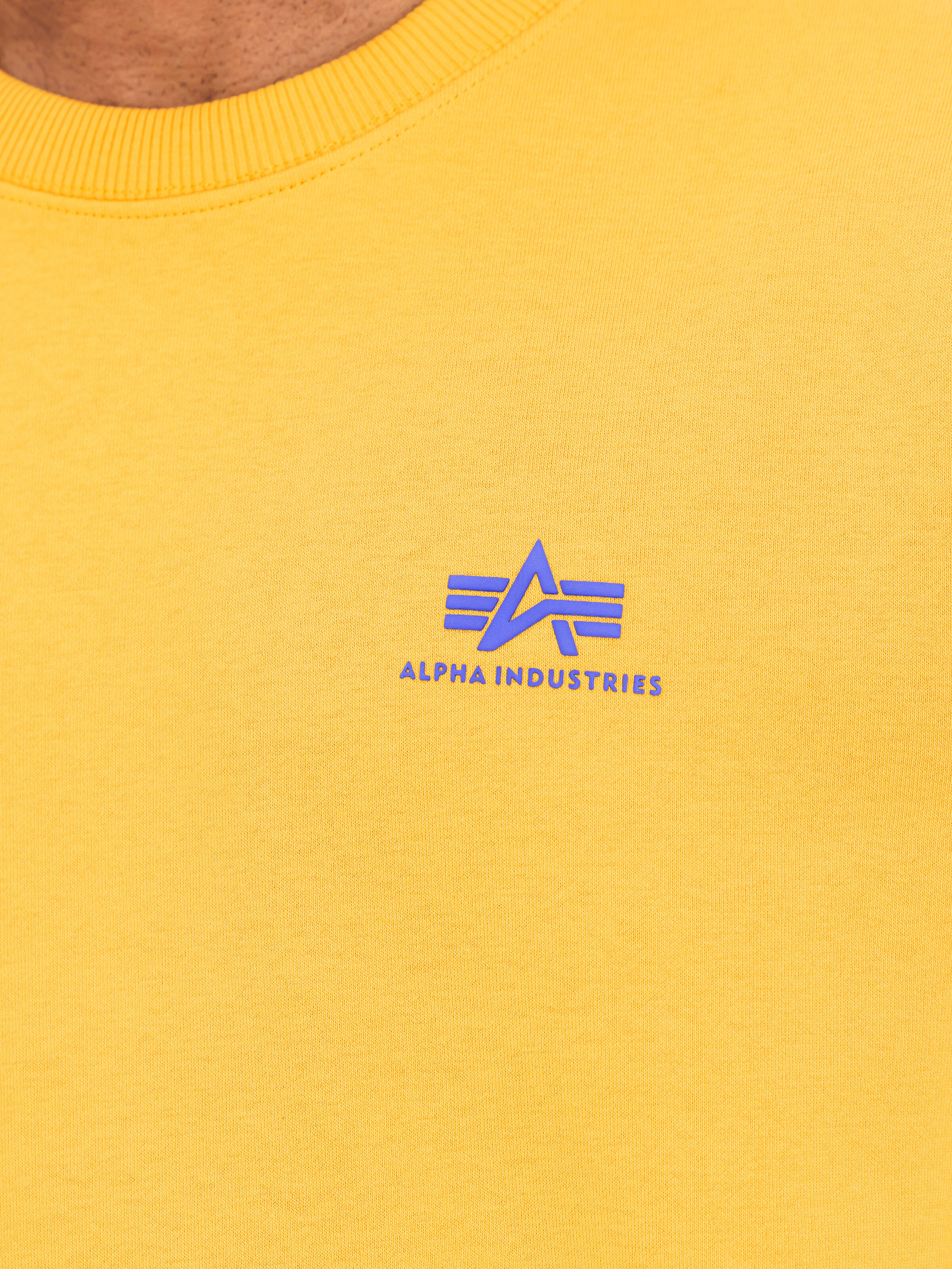 Basic Small Logo Sweatshirt wheat/blue 188307_776_3_detail_00001_226769