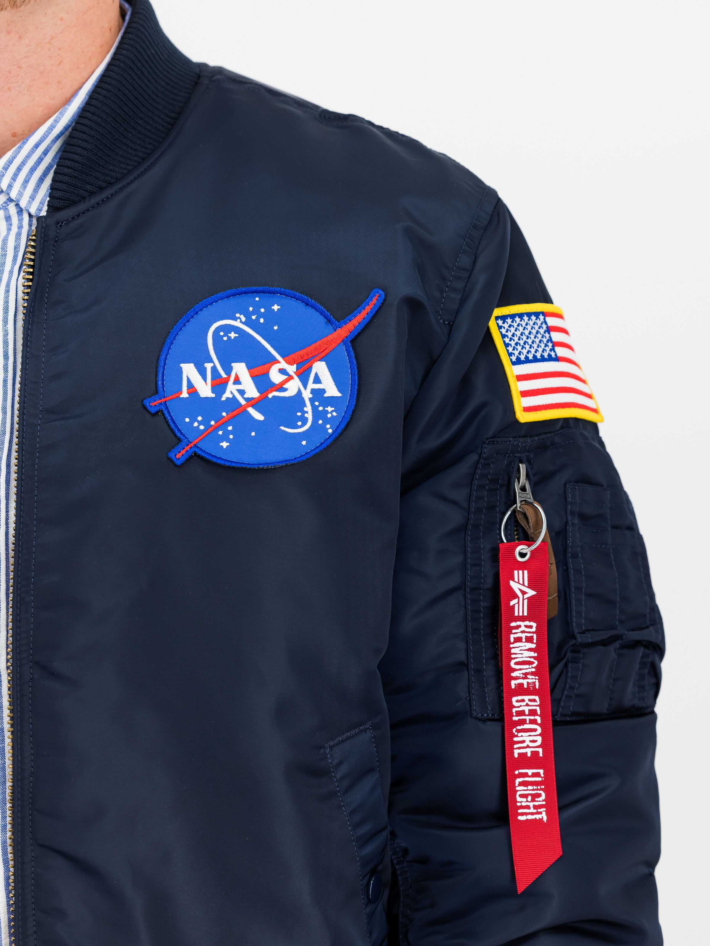MA-1 VF NASA Vintage Fit Bomber Jacket | Alpha Industries