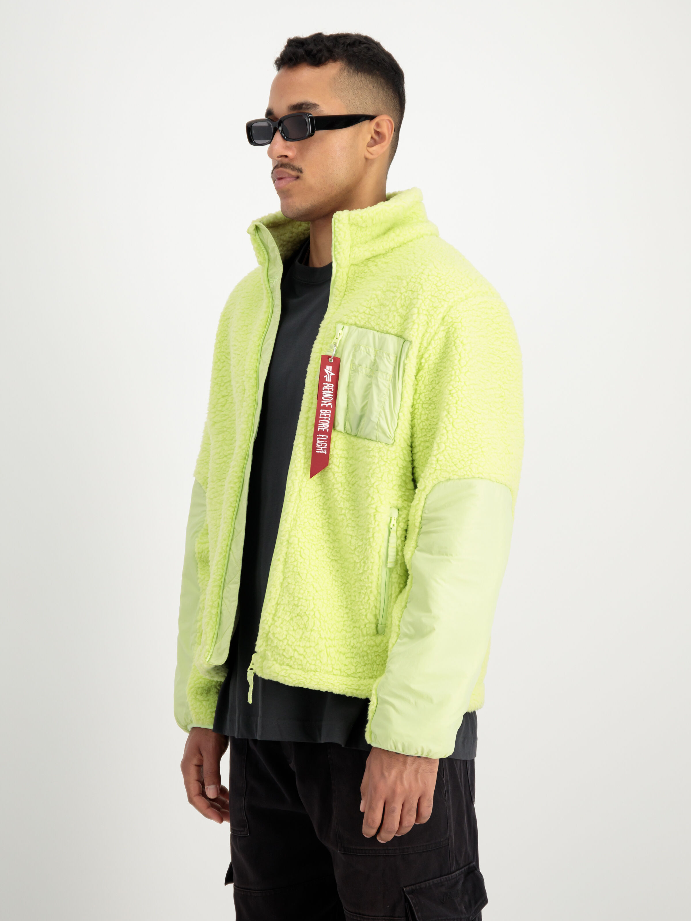 Sherpa Zip-Jacket Arctic Lime 148118_722_2_model_00003_98991