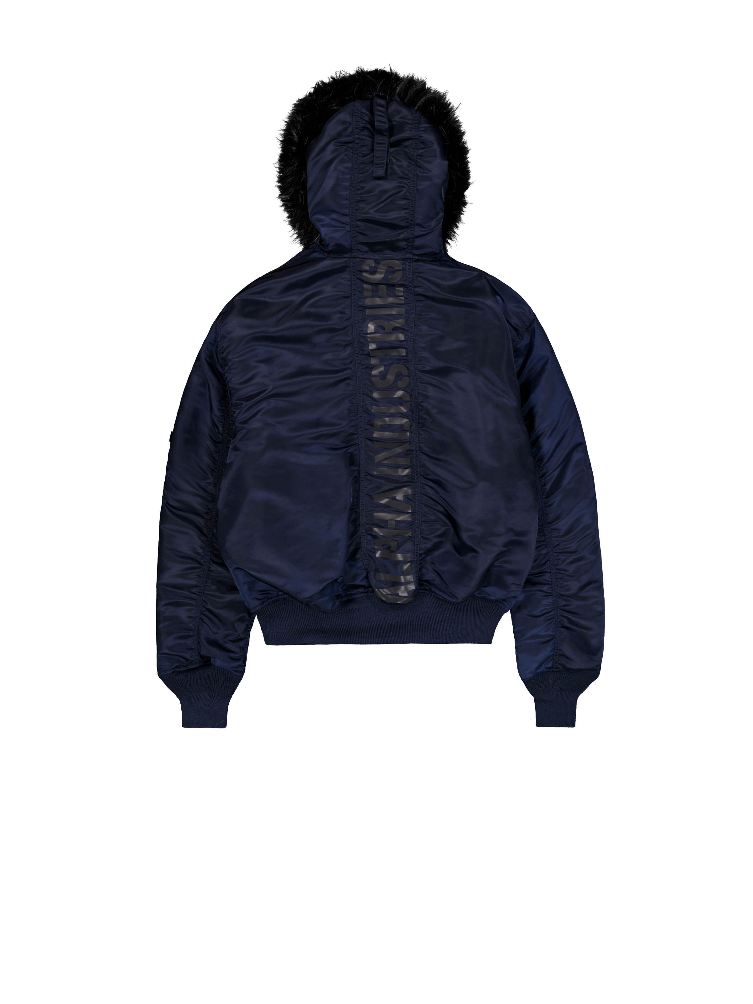 45/P Hooded Custom Bomber Jacket ultra navy 113145_697_1_flatlay_00002_162262