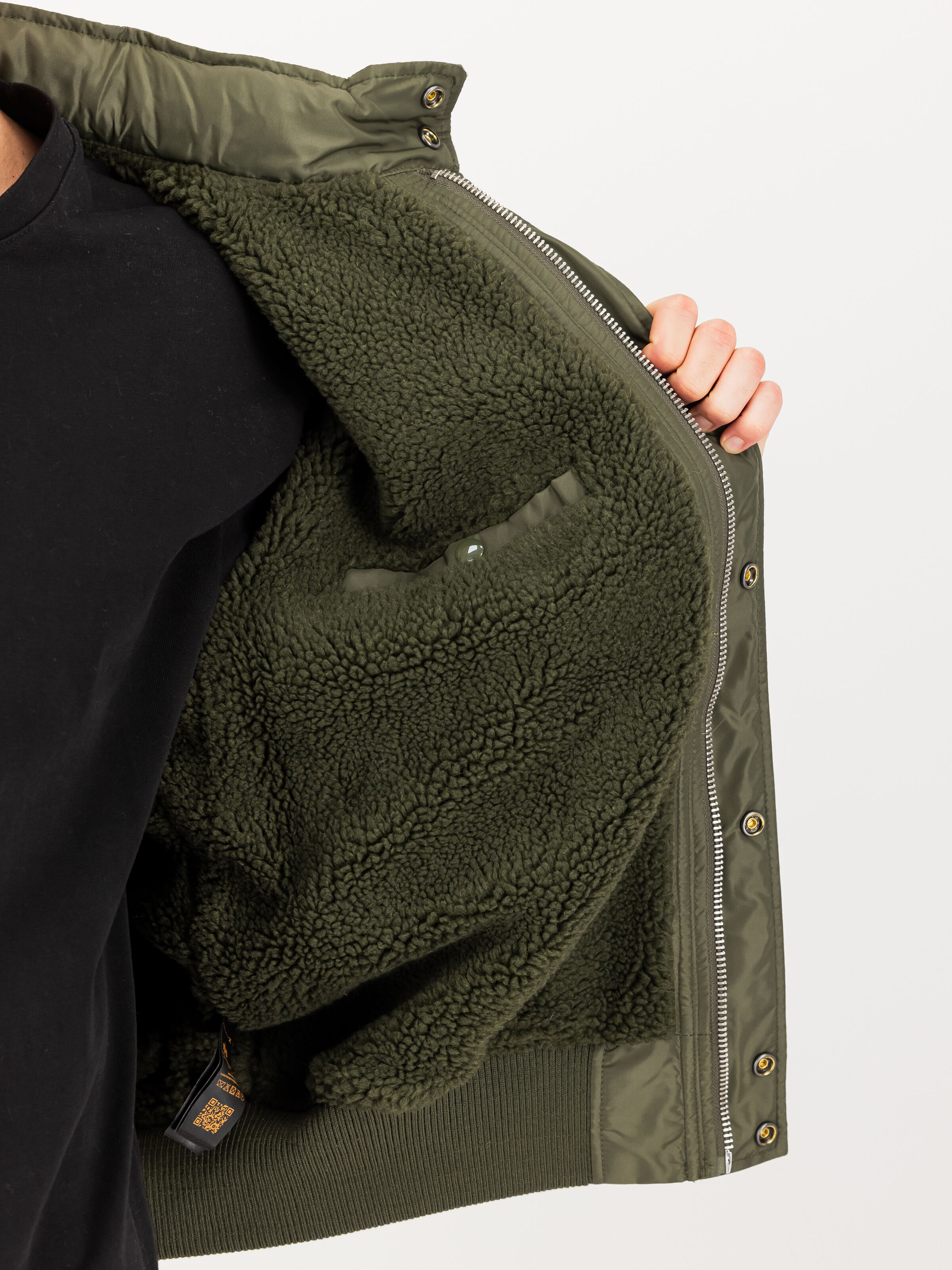 M-65 Hybrid Sherpa Field Jacket dark olive 268134_142_3_detail_00002_247482