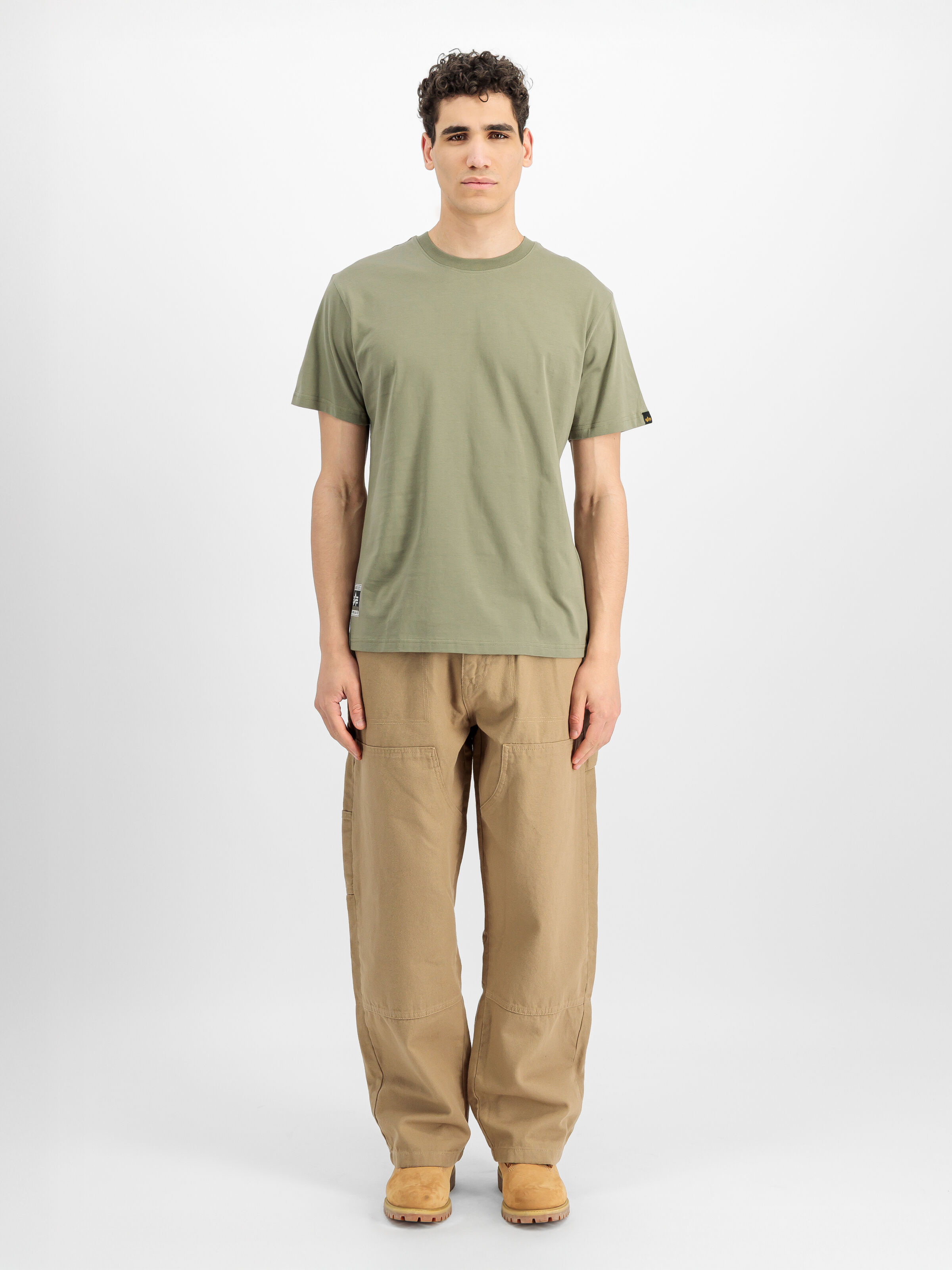 Backprint Vintage Panel T-Shirt olive 268513_11_2_model_00001_228101
