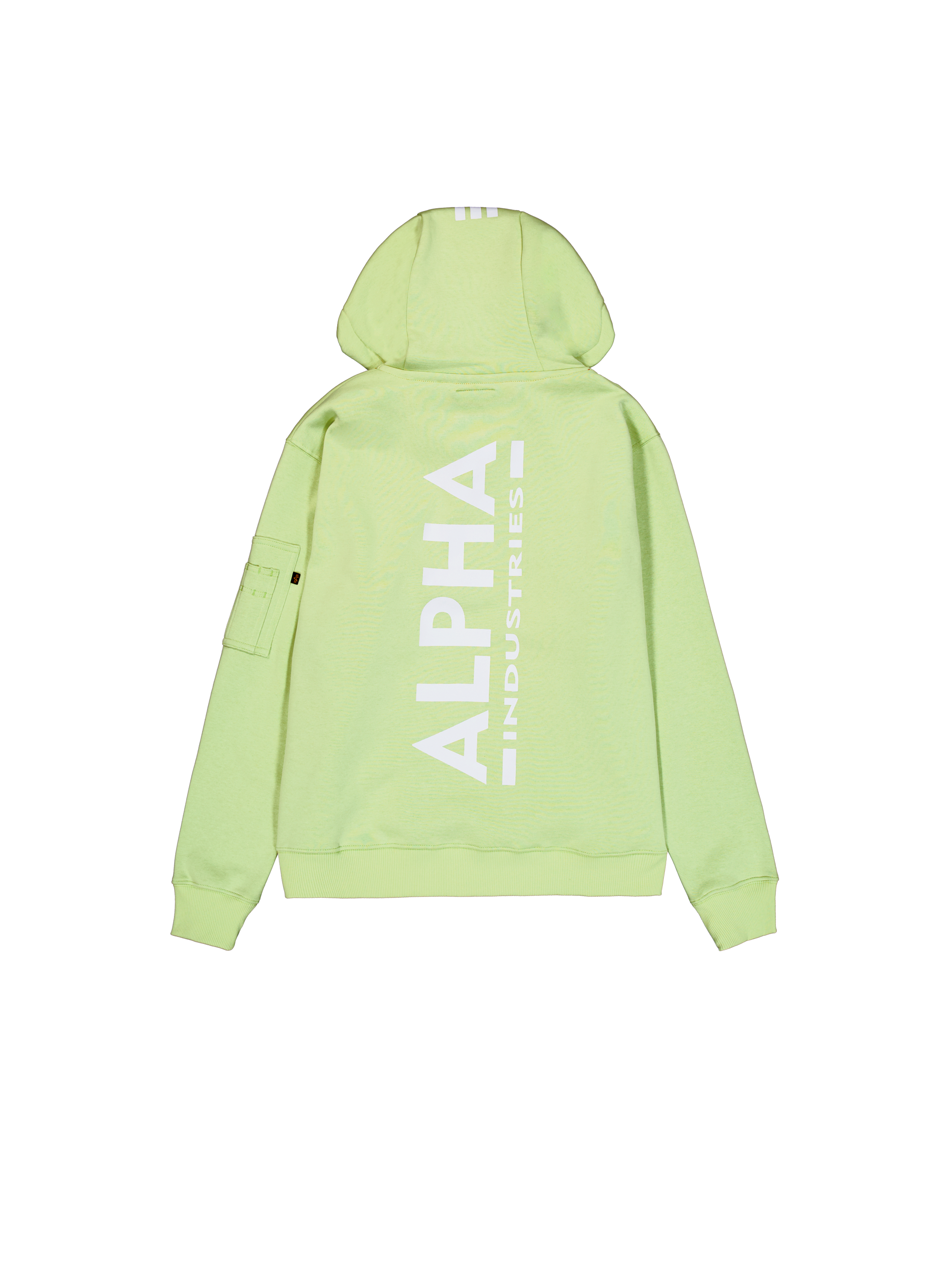 Backprint Hoodie Arctic Lime 178318_722_1_flatlay_00002_136048