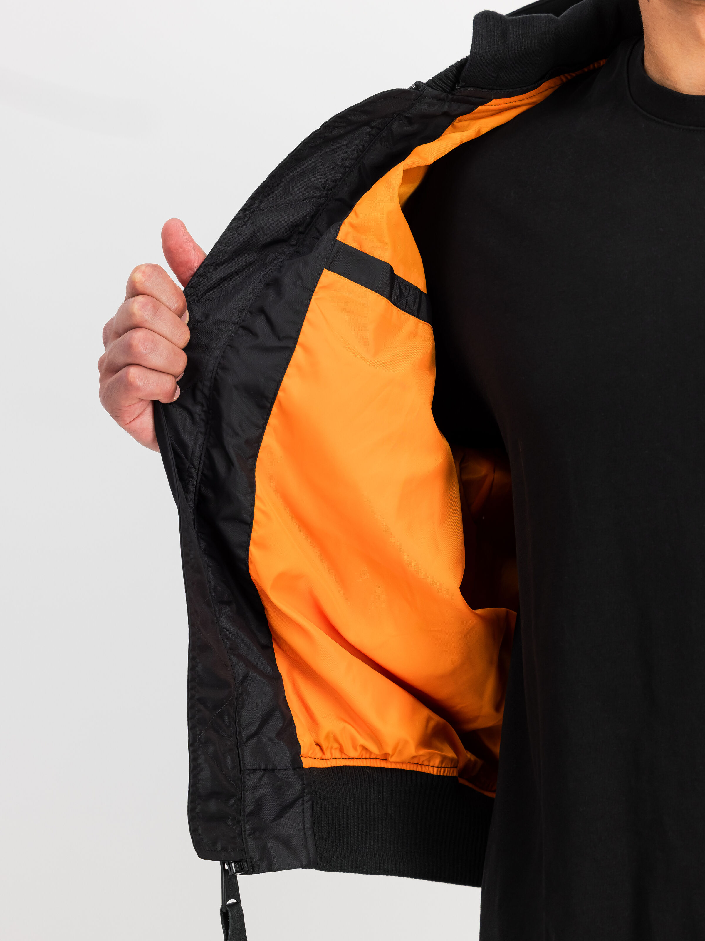 MA-1 TT Hood Light Bomber Jacket black/black 196108_515_3_detail_00001_199677