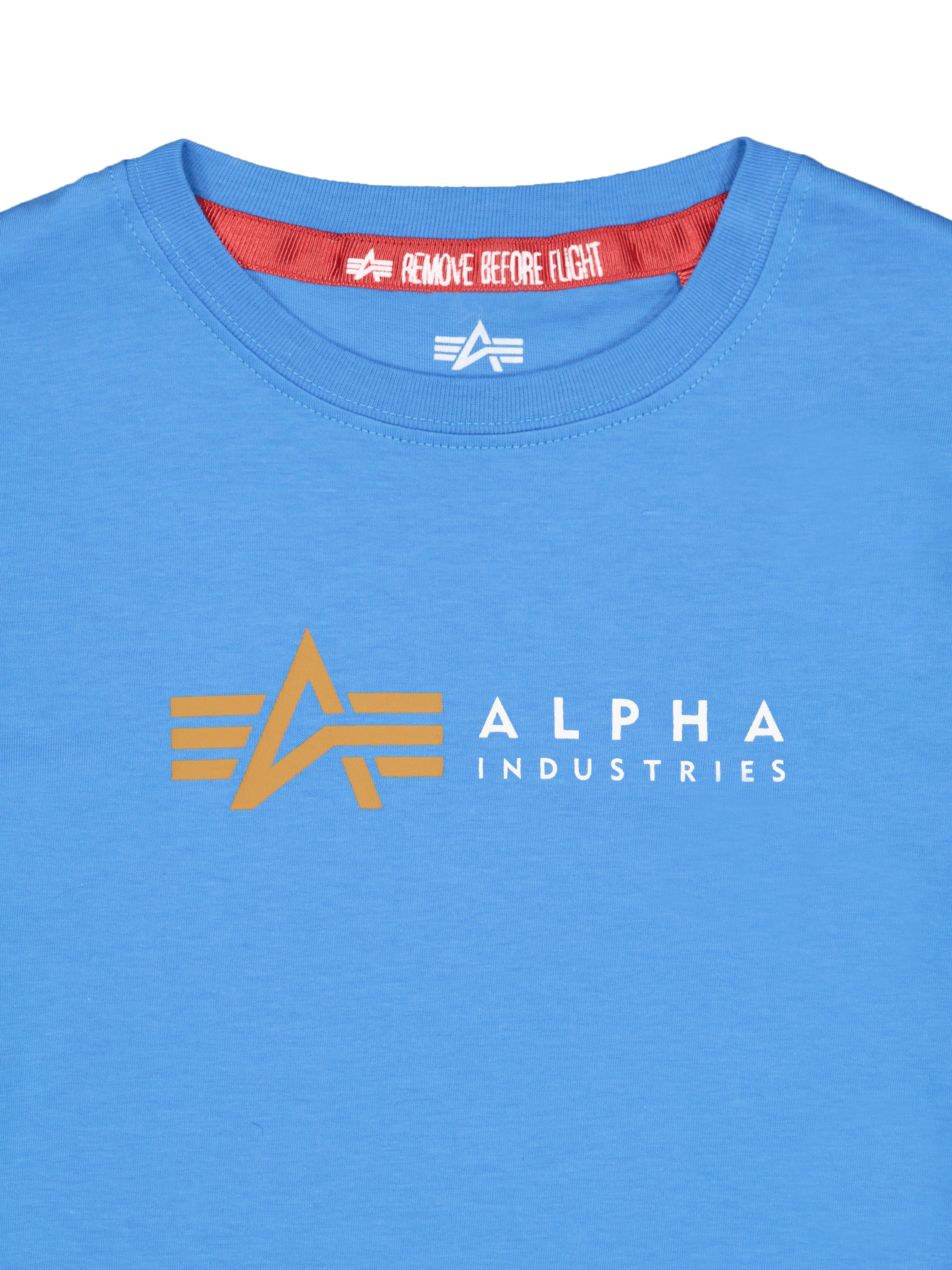 Alpha Label T-Shirt Kids mediteranian blue 118709_737_3_detail_00001_140027