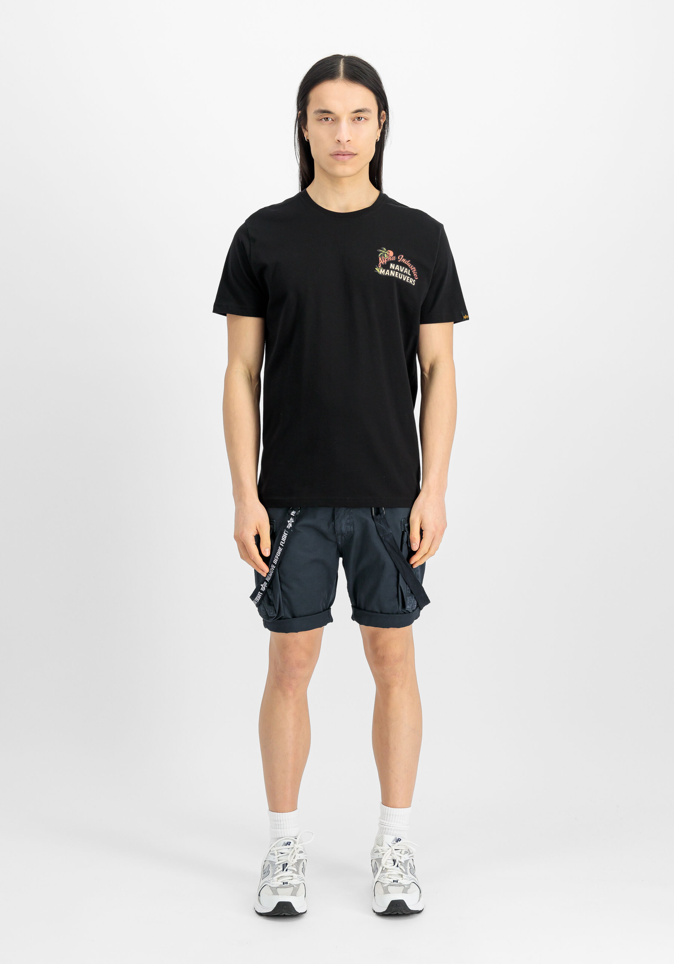 Naval Backprint T-Shirt black 156536_03_2_model_00001_147103