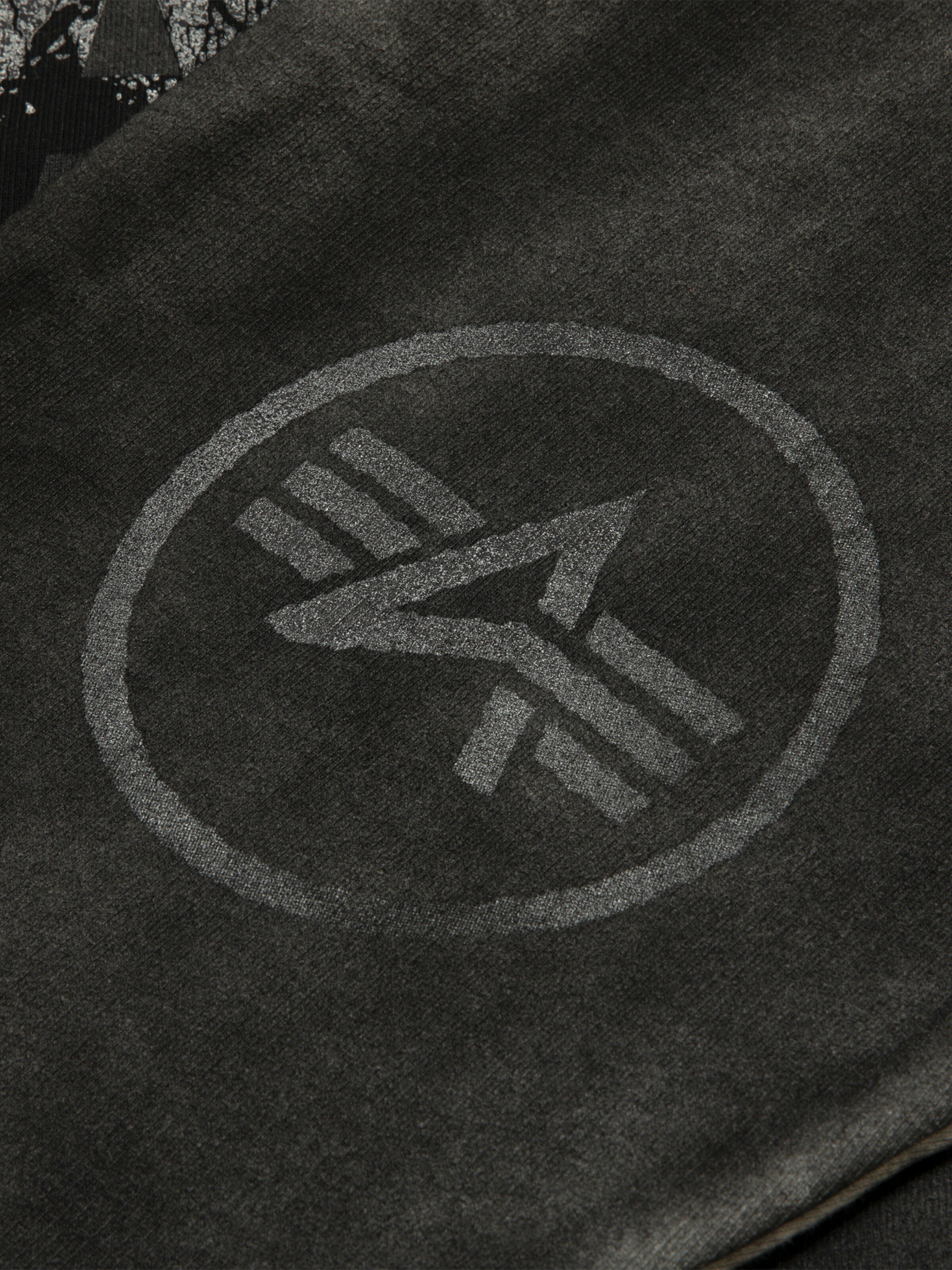 ALPHA X AAPE NECK SWEATSHIRT black 148370_03_3_detail_00001_150833
