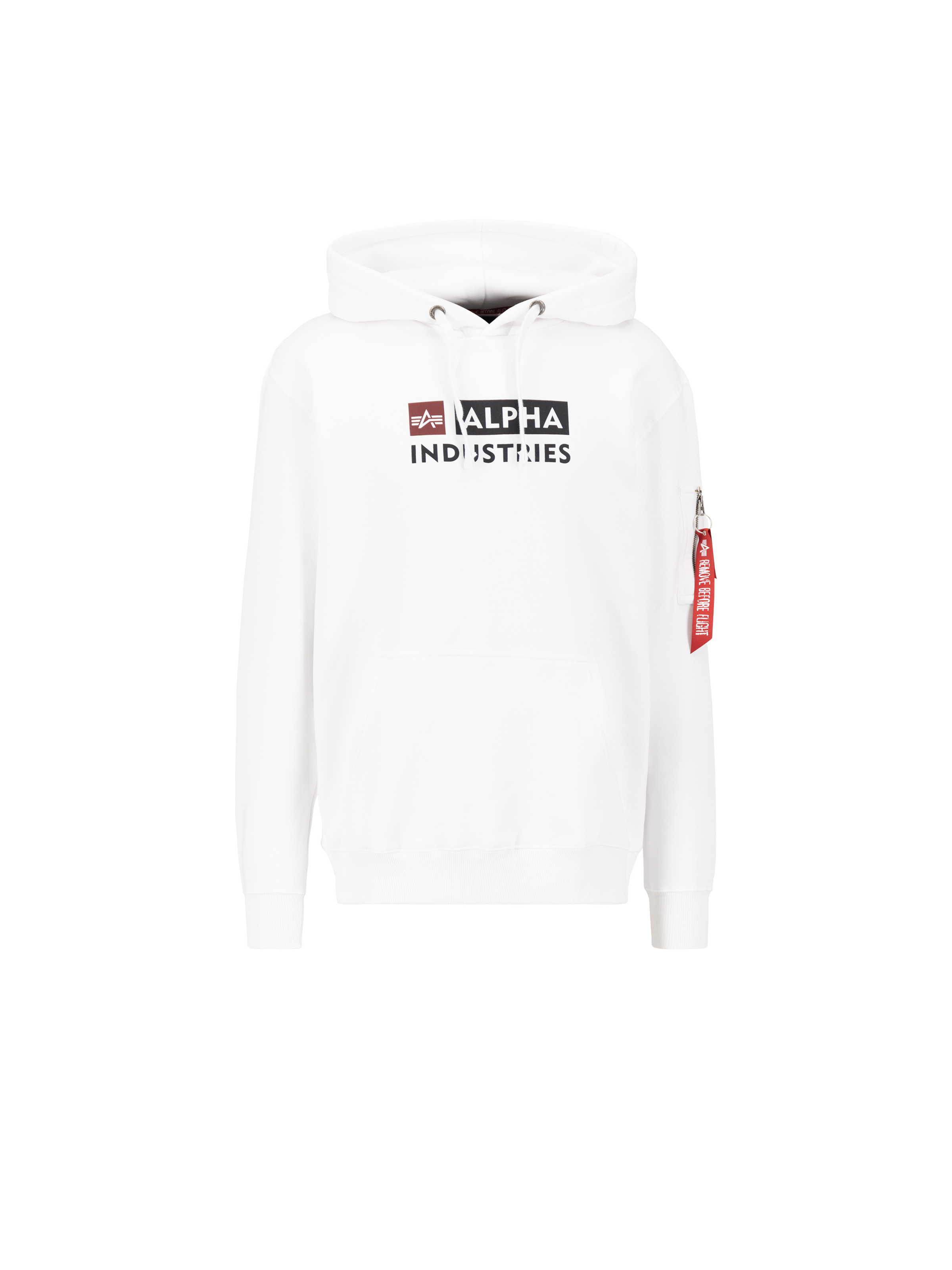 Alpha Block-Logo Hoodie Alpha Block-Logo Hoodie