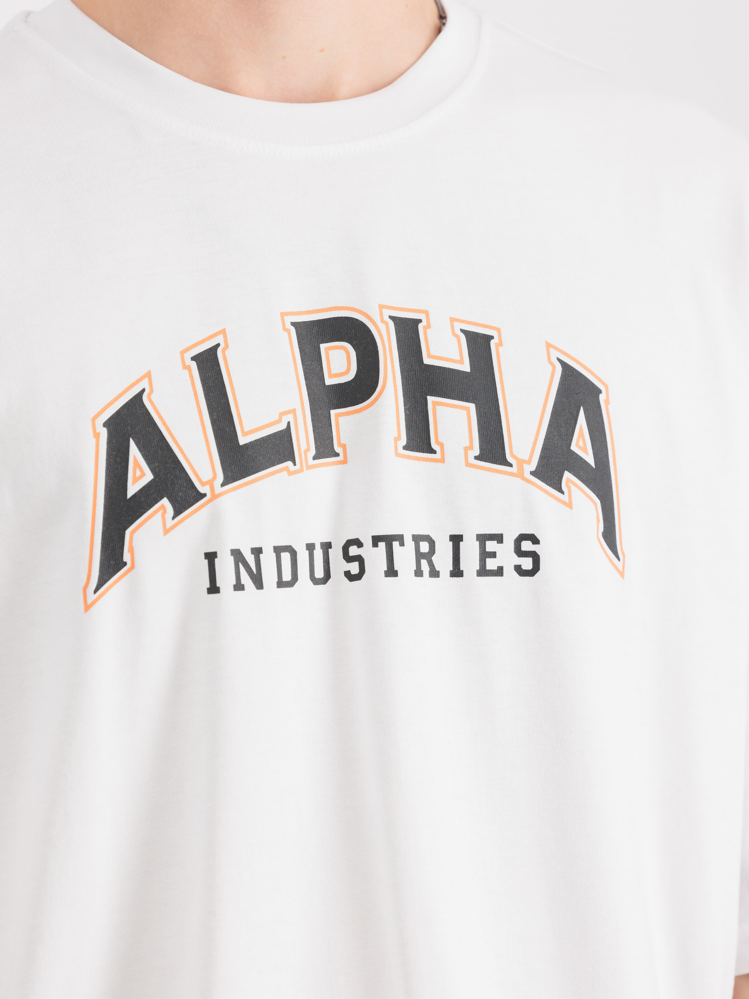 College T-Shirt white 146501_09_00005_182217