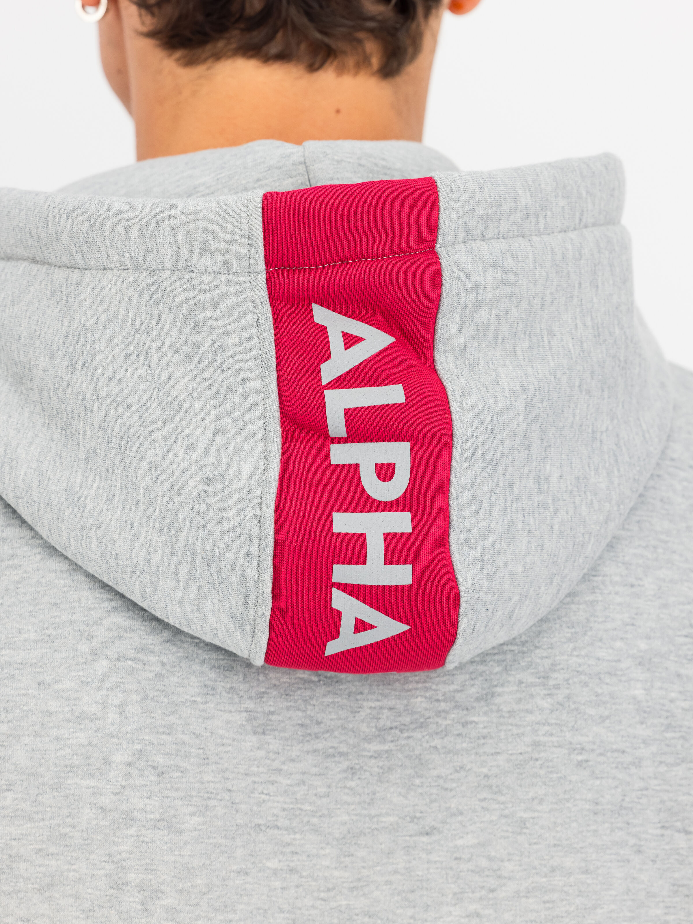 Red Stripe Hoodie grey heather 178314_17_3_detail_00002_189605