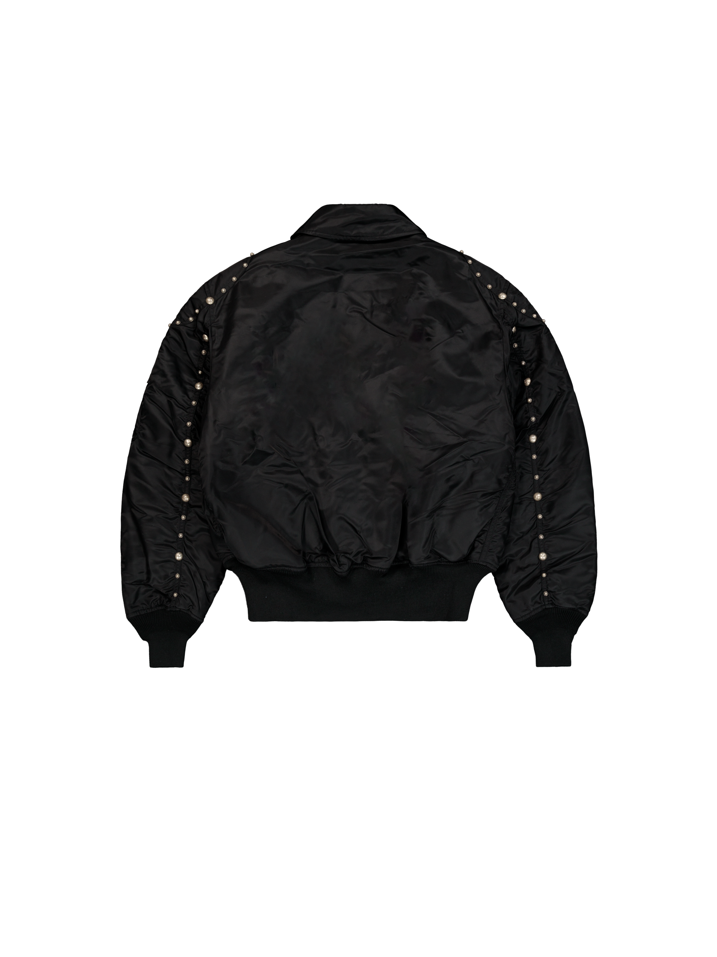 ALPHA x THUG CLUB CWU-45P RIVET Bomber Jacket black 258150_03_1_flatlay_00002_208826