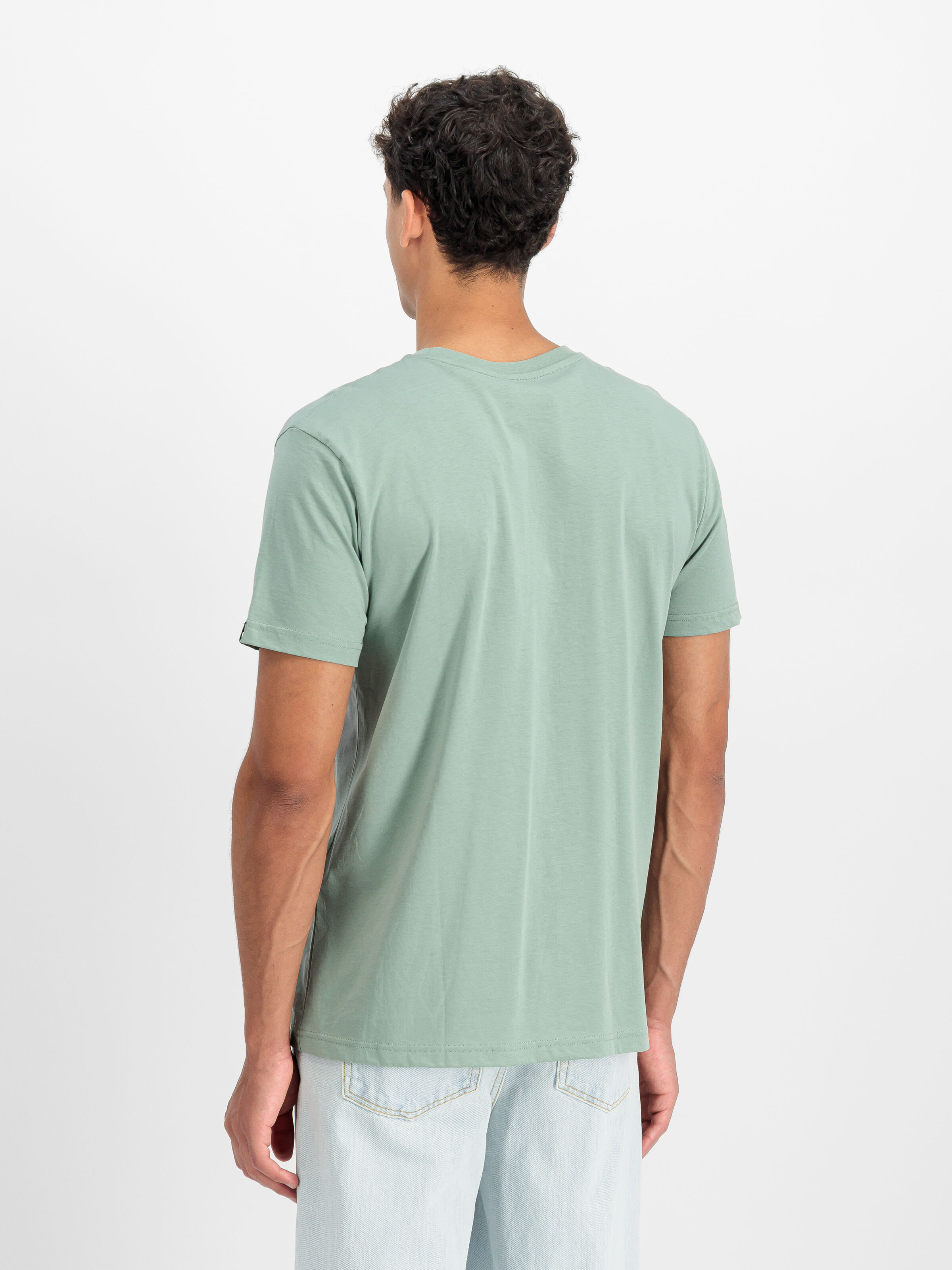 Basic Big Logo T-Shirt frost green 100501_30_2_model_00003_197332