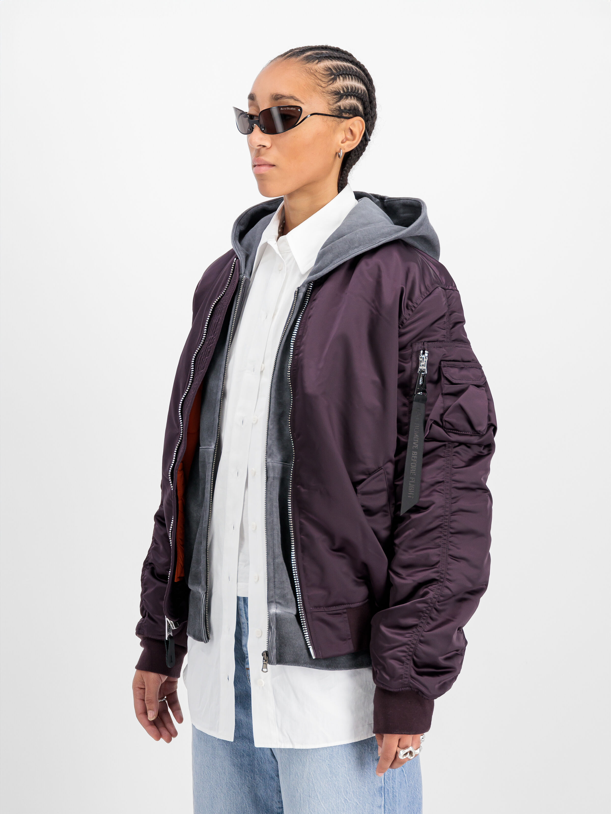 MA-1 UV Bomber Jacket Plum 146115UV_719_2_model_00003_113200