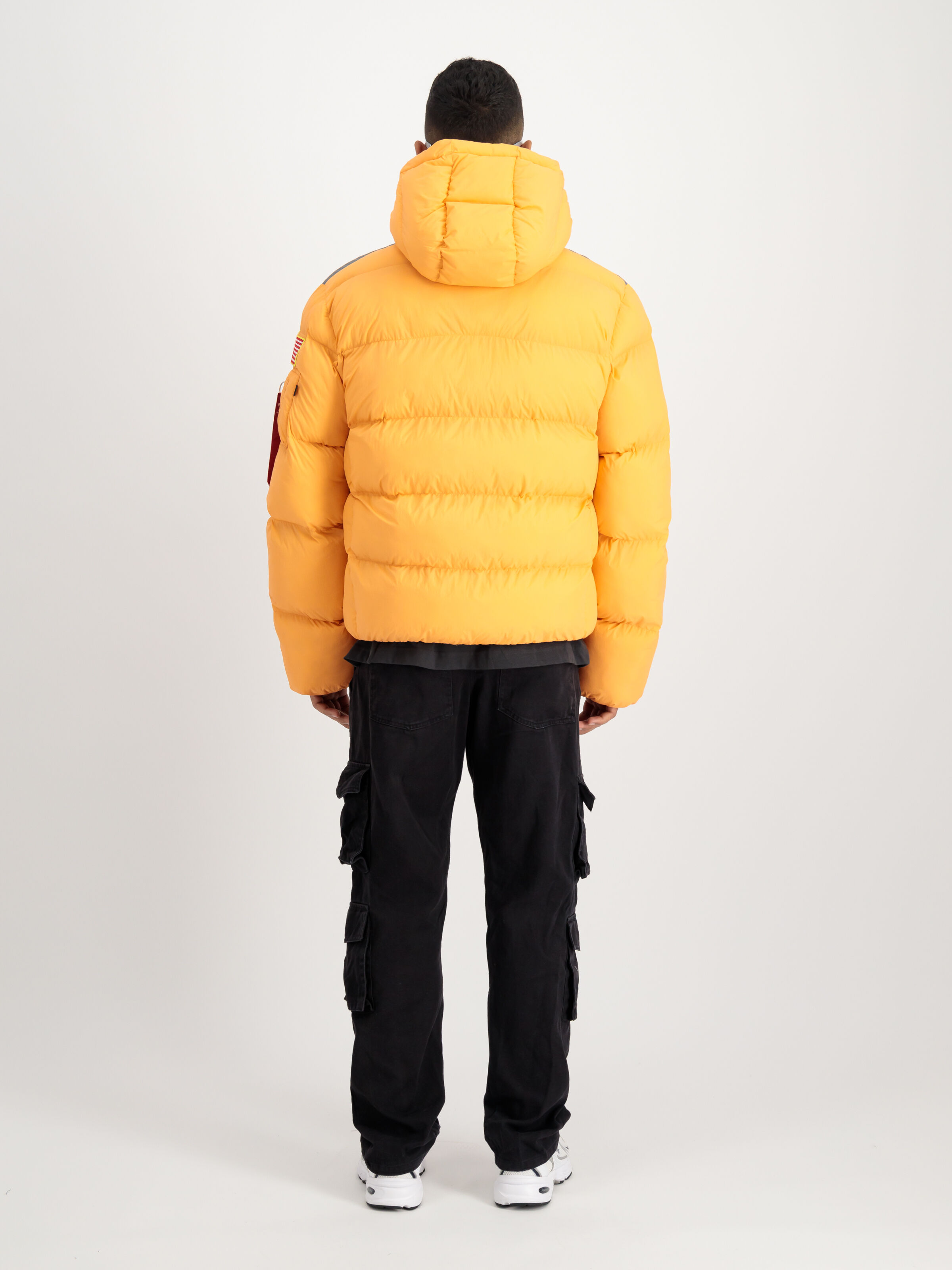 NASA Holographic Print Winter Jacket tangerine 148135_710_2_model_00002_128536
