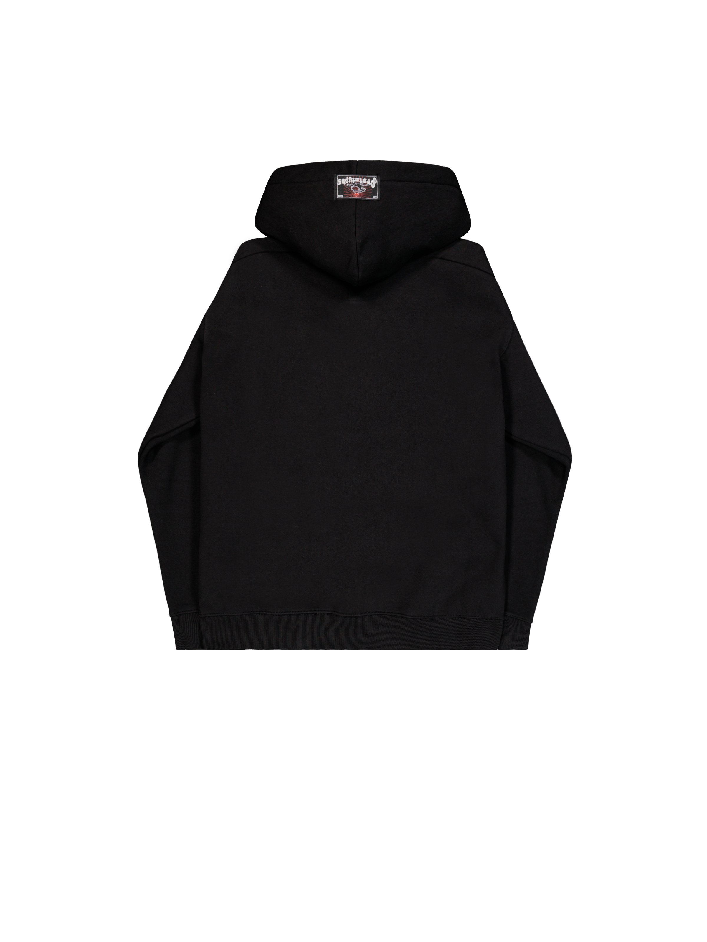 ALPHA x PROTOTYPES Logo Hoodie black 258365_03_1_flatlay_00002_224051
