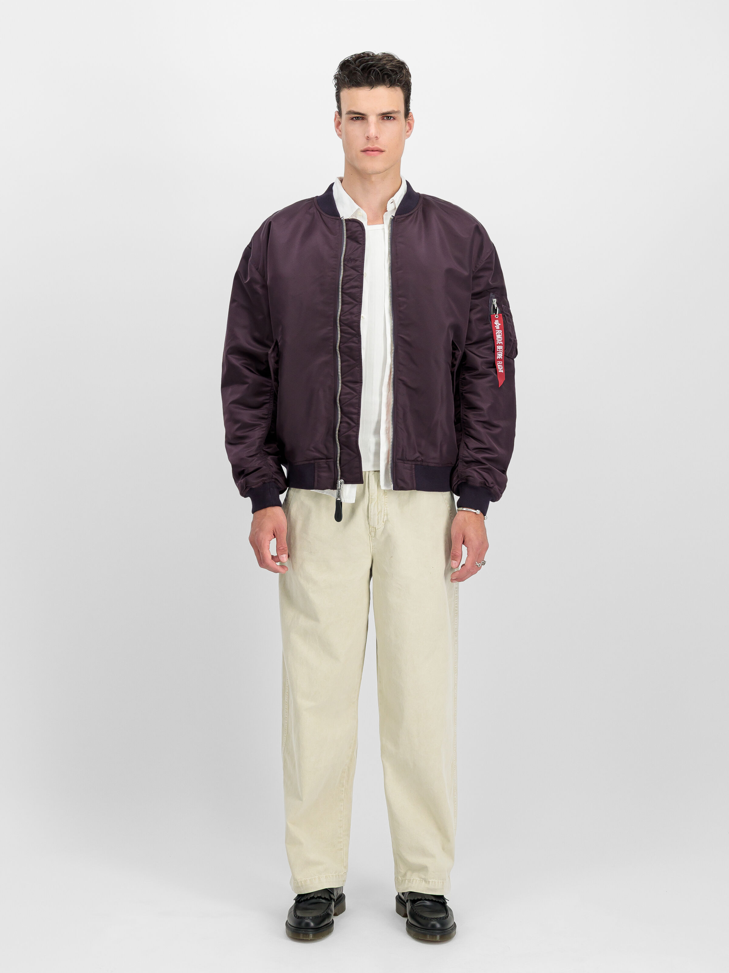 MA-1 CS Bomber Jacket Plum 136136_719_2_model_00001_186857
