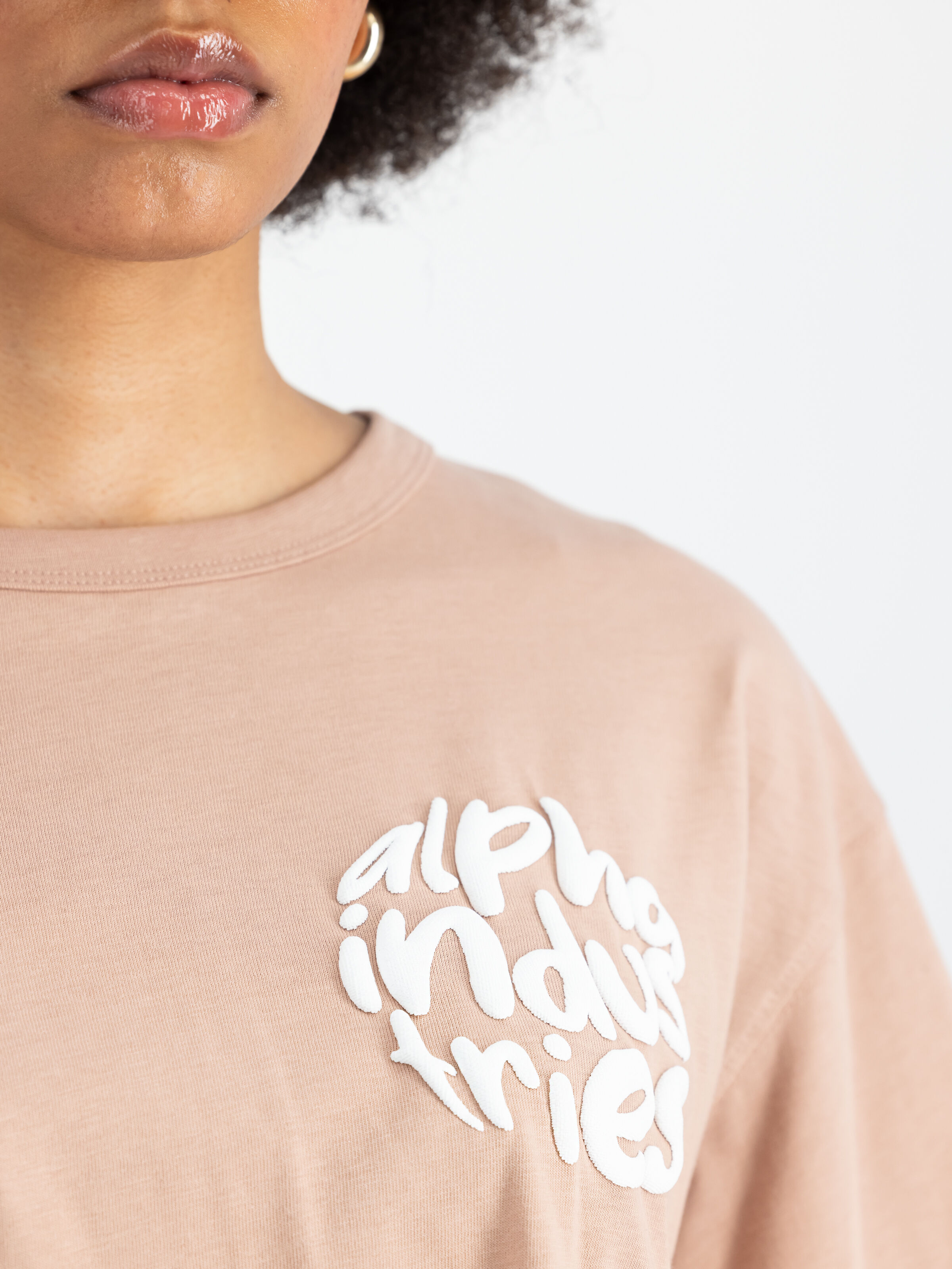 Logo T-Shirt Women Dusty Coral 148065_721_3_detail_00001_99229