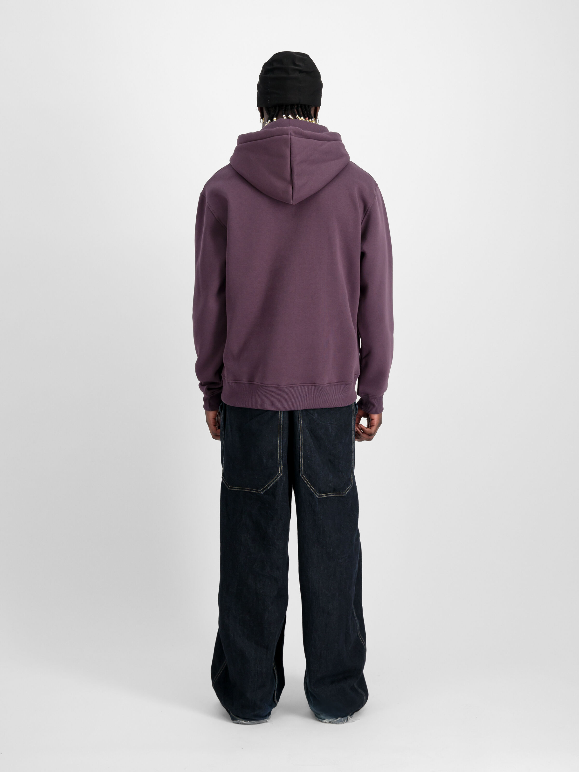 Basic Big Logo Hoodie Plum 178312_719_2_model_00002_97556
