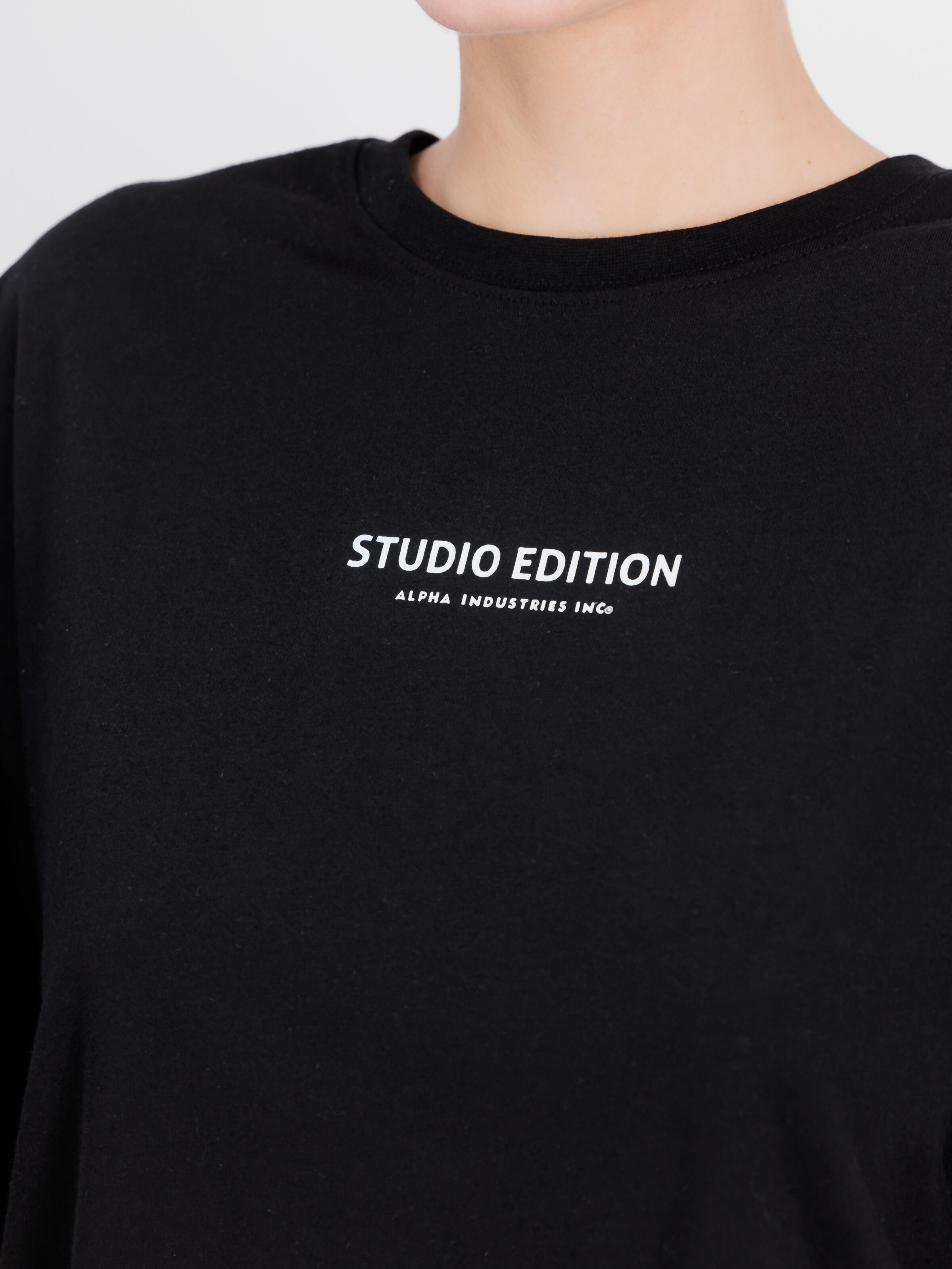 Studio Edition Backprint T-Shirt Women black 156062_03_3_detail_00001_140164