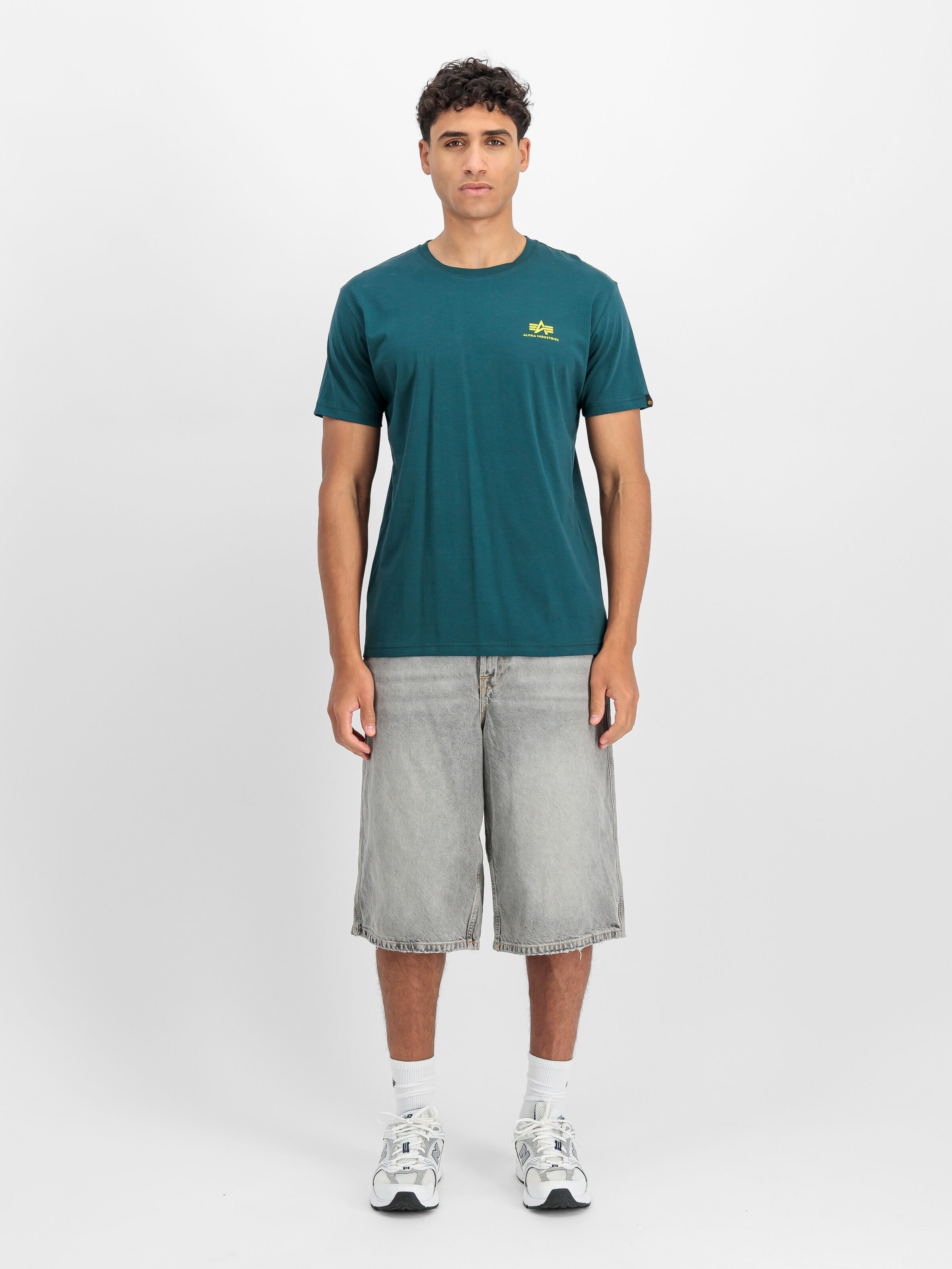 Backprint T-Shirt deep petrol 128507_609_2_model_00001_196940