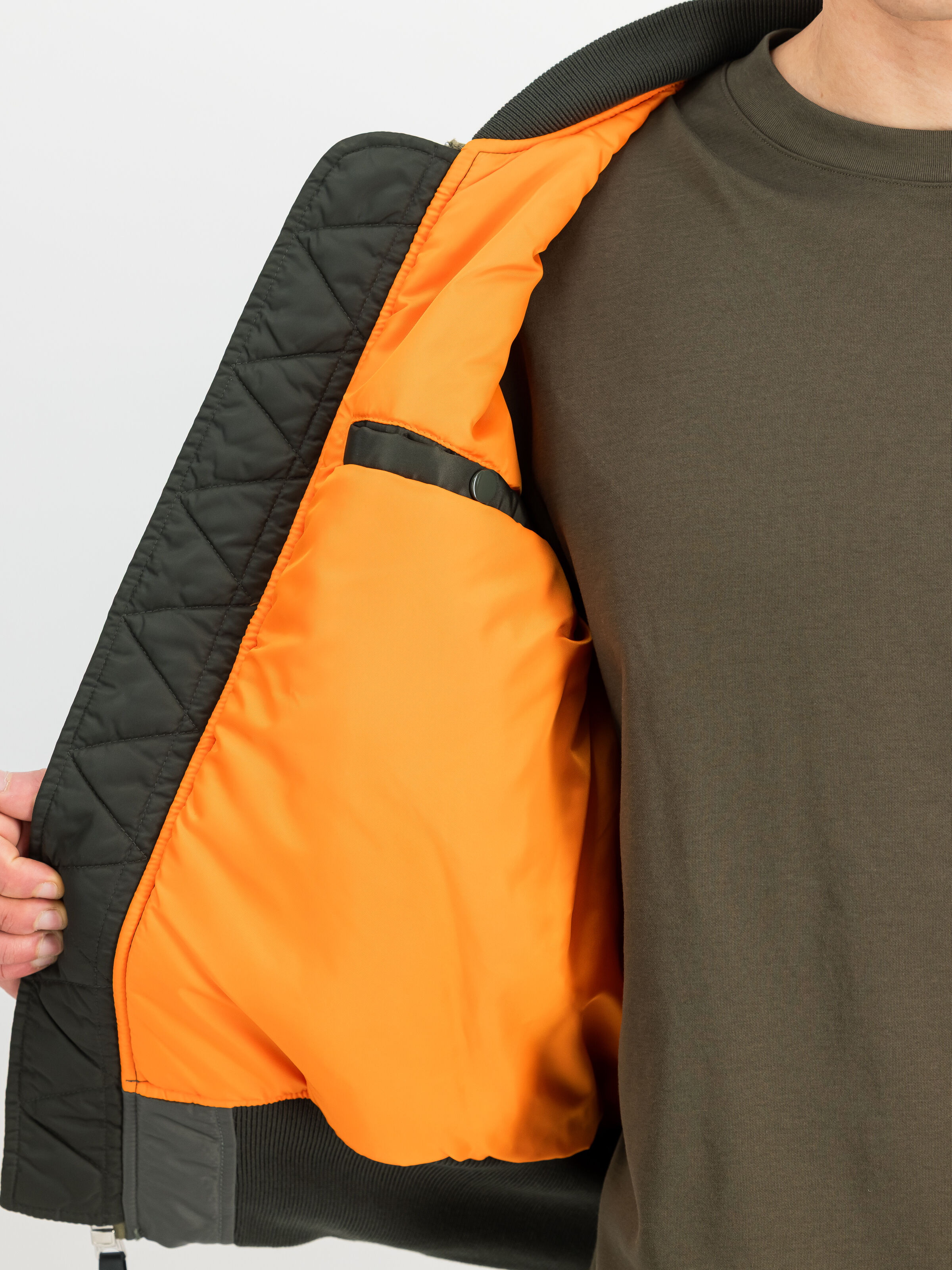 MA-1 Tricolor Bomber Jacket black olive 268139_413_3_detail_00001_229194