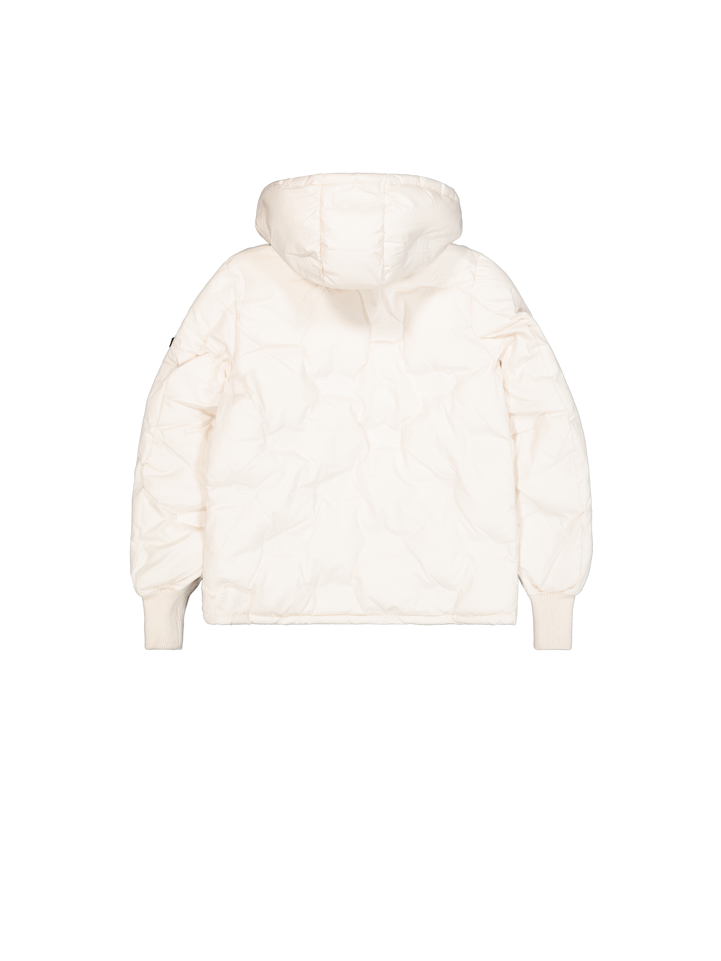 Hooded Logo Puffer Women jet stream white 108005_578_1_flatlay_00002_221955