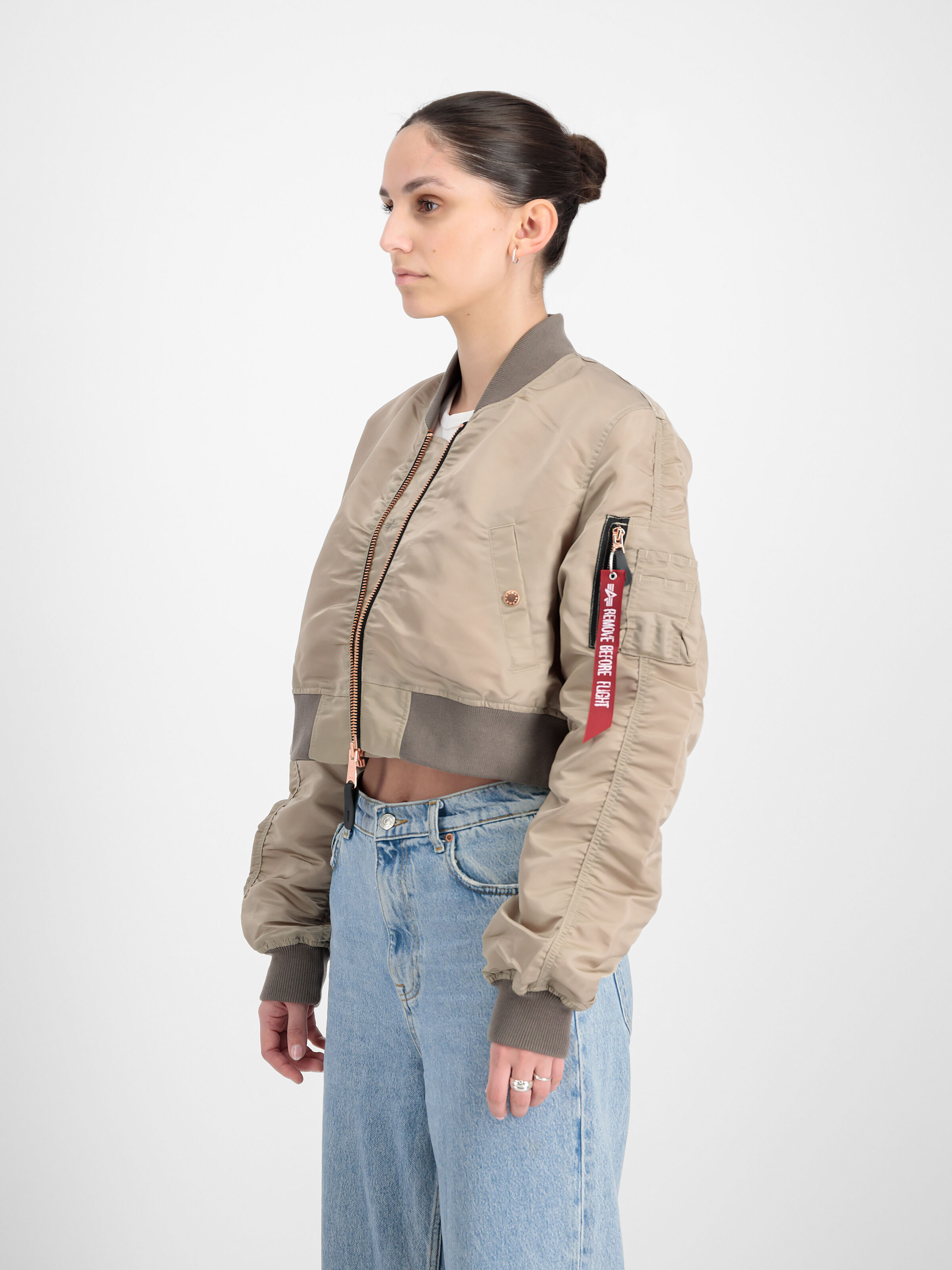 MA-1 Boxy Bomber Jacket Women vintage sand 136008_679_2_model__00003_116051